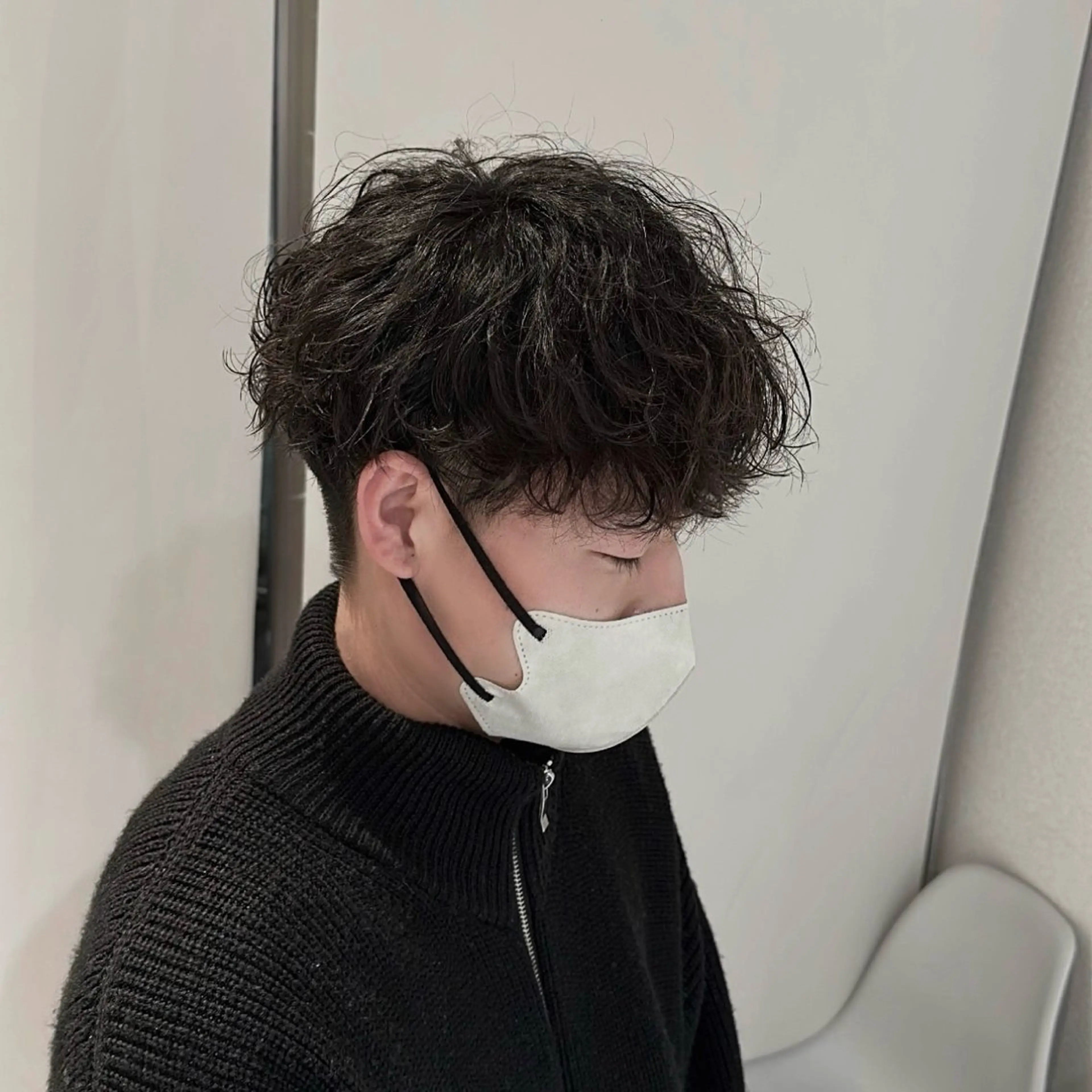 ショート パーマ メンズ カット パーマ 🐺ウルフ特化🐺 毛流れパーマ/Ryoのヘアスタイル