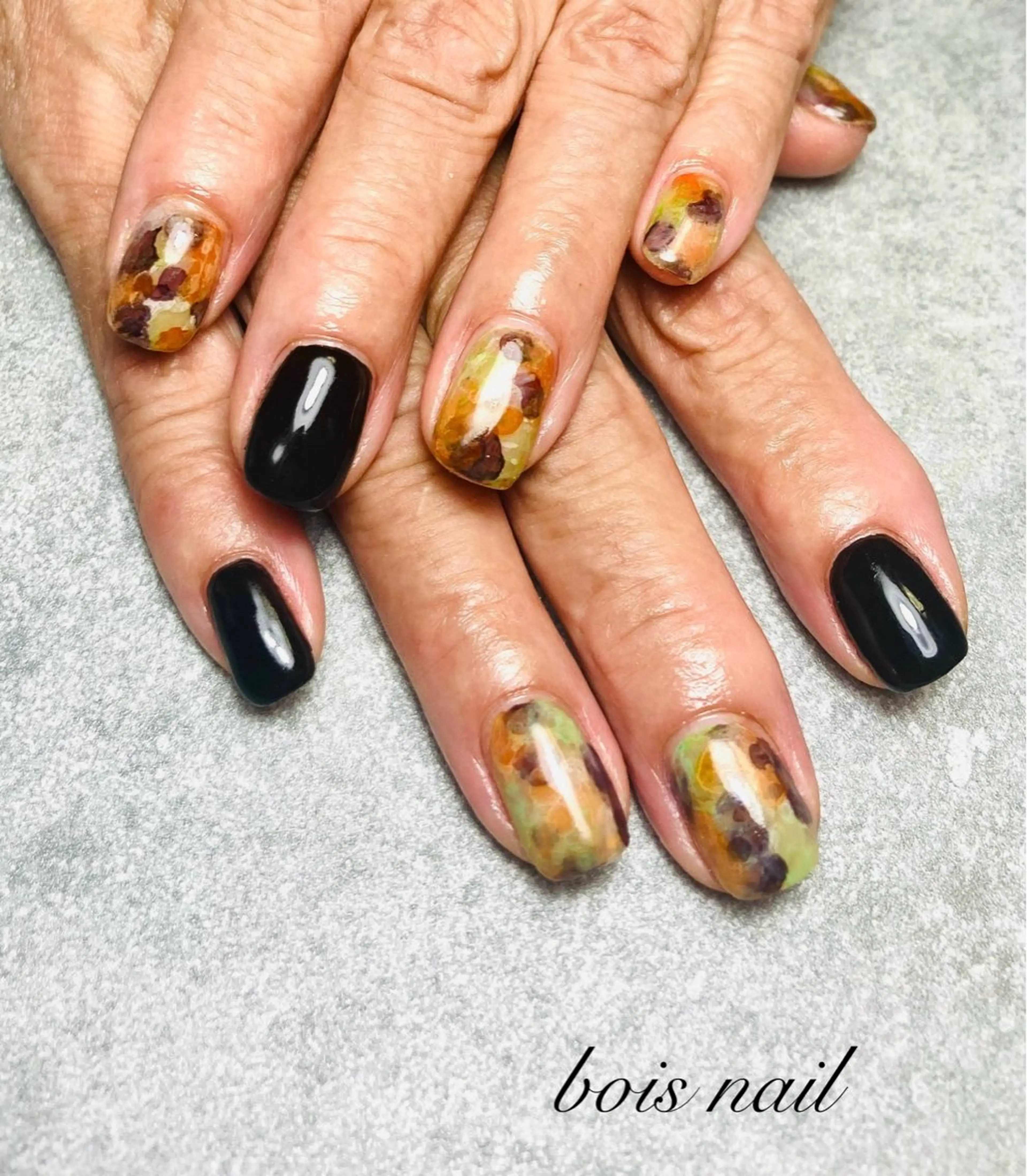 ネイル ハンドネイル bois nail ボワネイル北巽のネイルデザイン