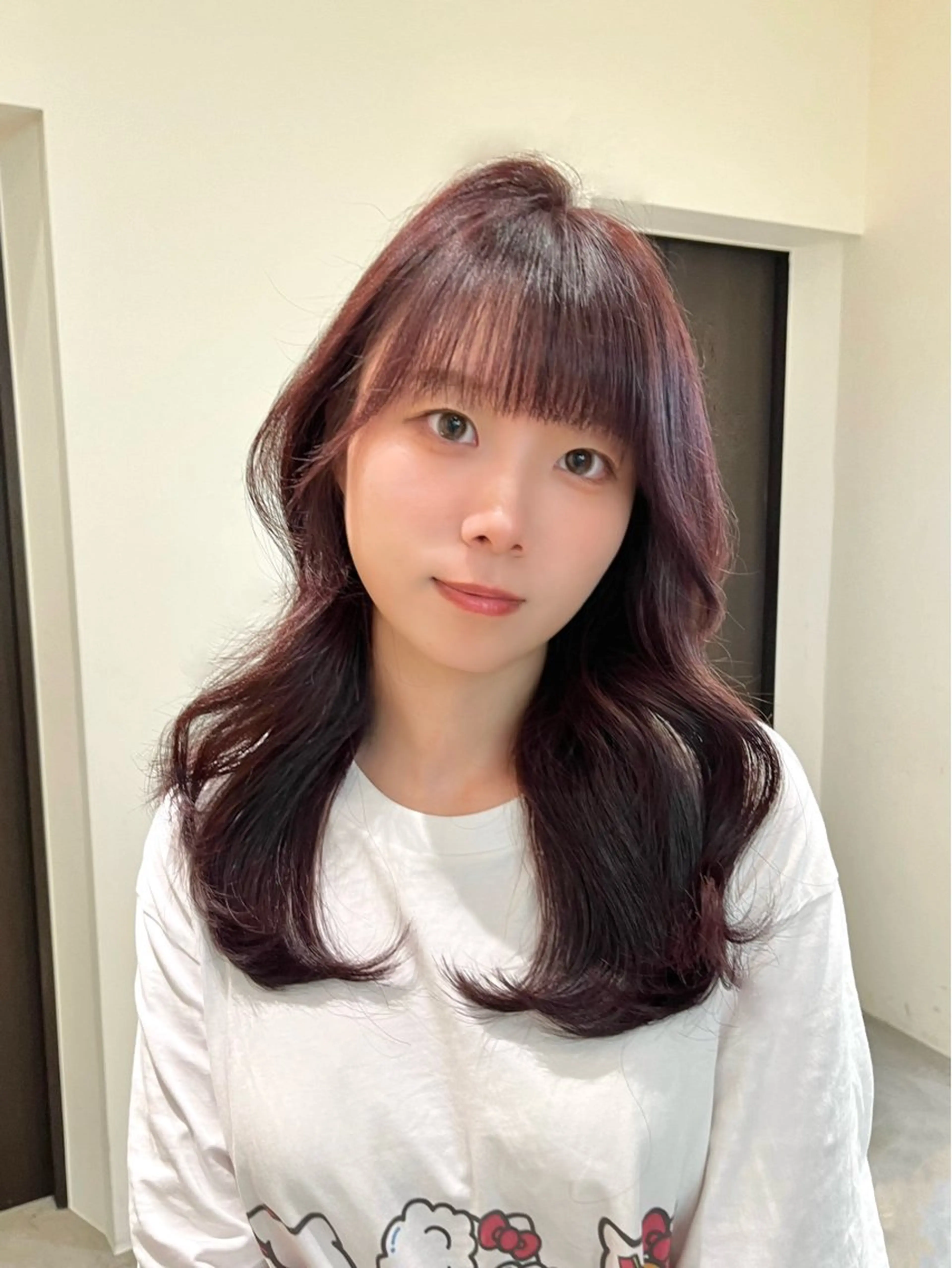 ミディアム カラー i.+omotesando所属・🪞レイヤー/暖色カ ラー🧸mai🎀のヘアスタイル