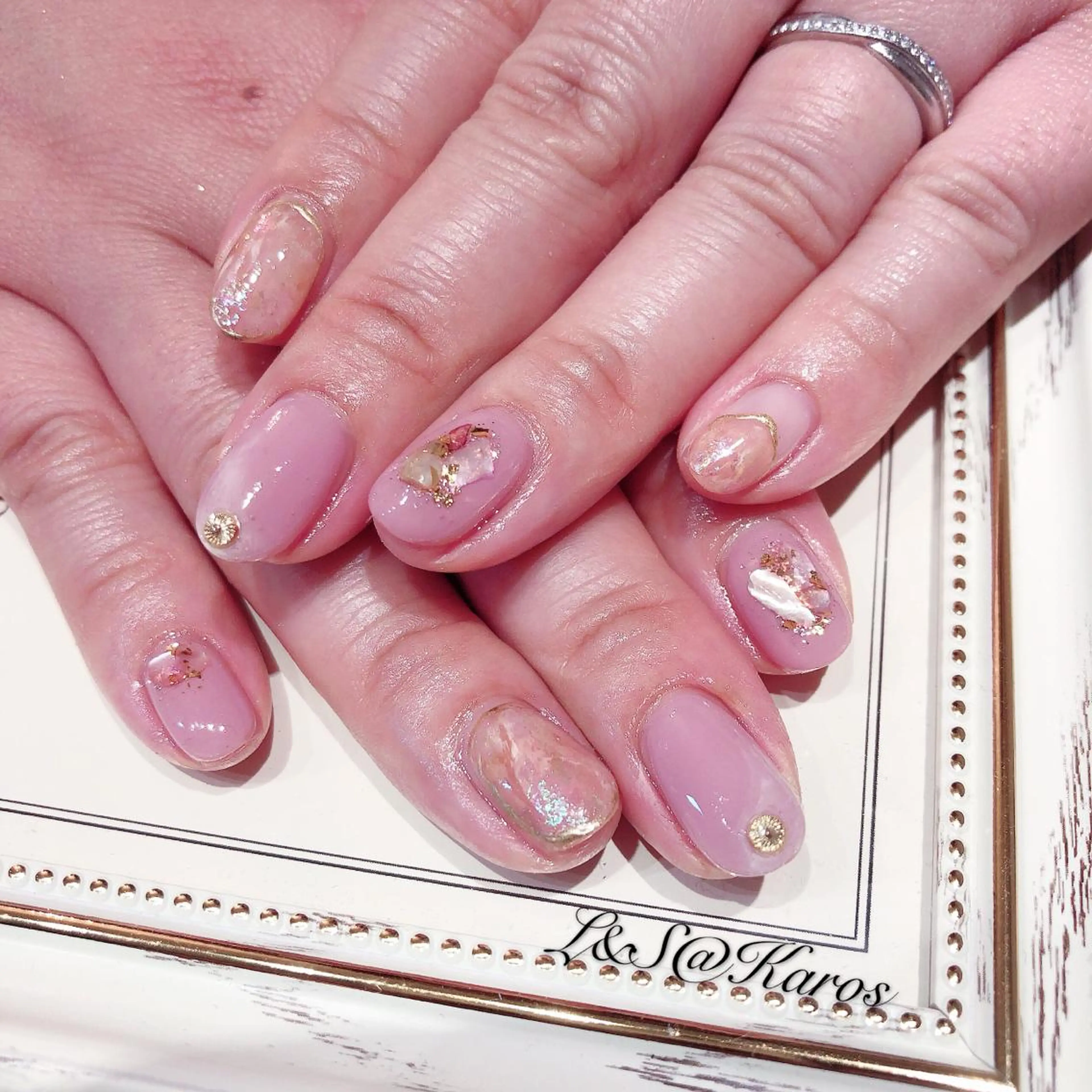 ネイル ハンドネイル L&S@Karos所属・L&S@ Karosのネイルデザイン