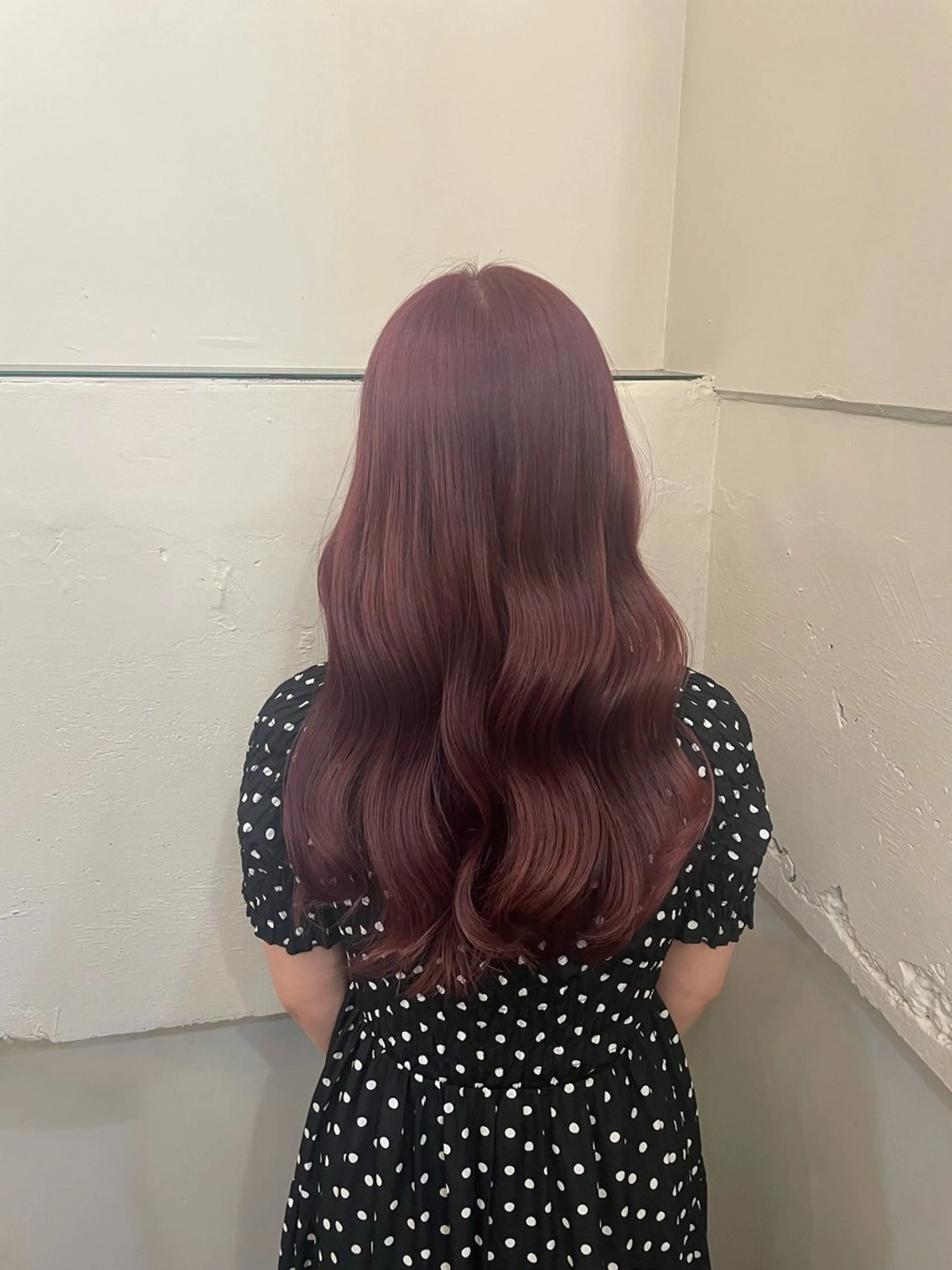 ロング カラー ハイトーン/カラー/ ヘアセット/松田健佑のヘアスタイル