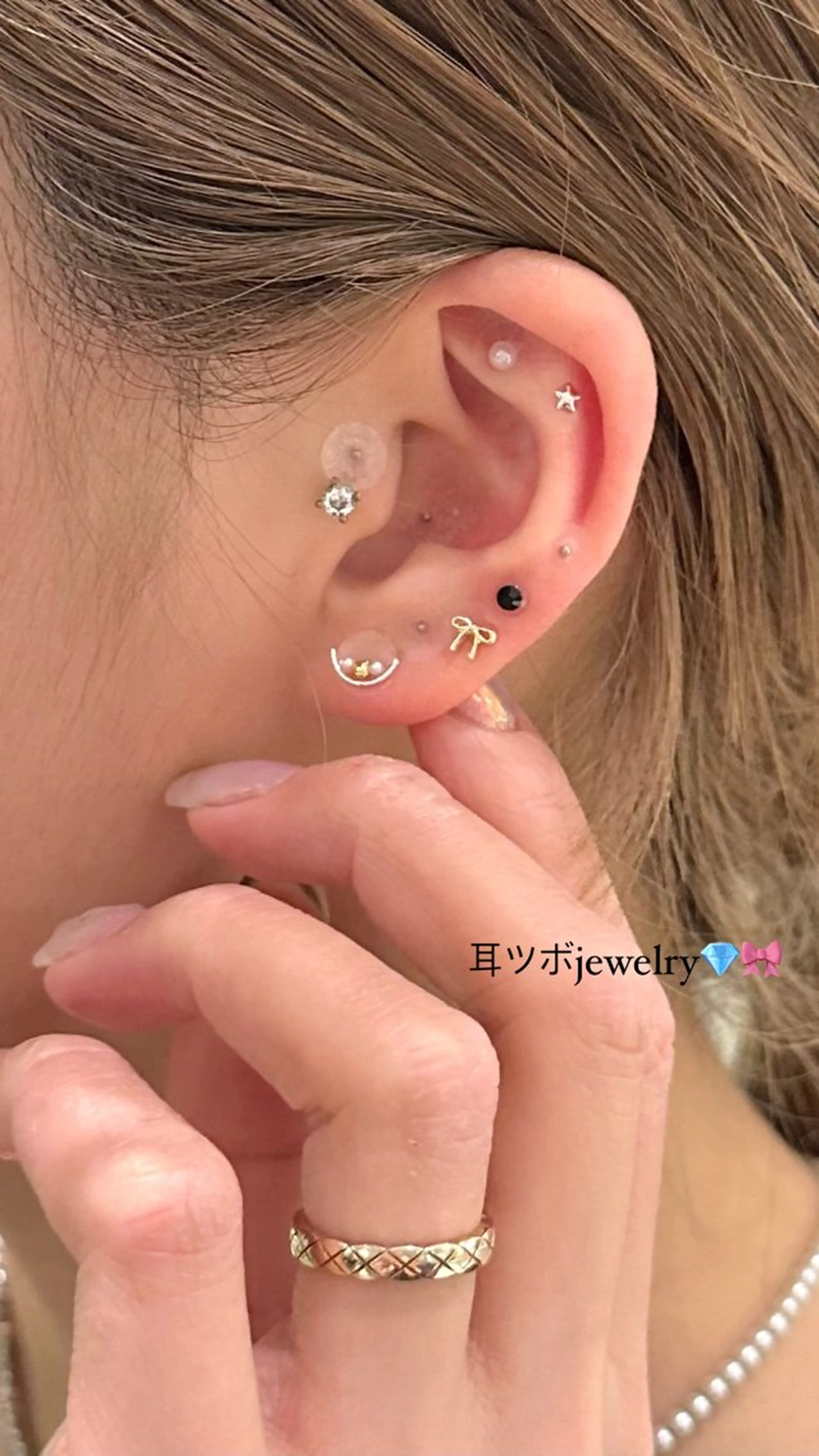 ミディアム 🫧透明感🫧 上岡夕理香のヘアスタイル