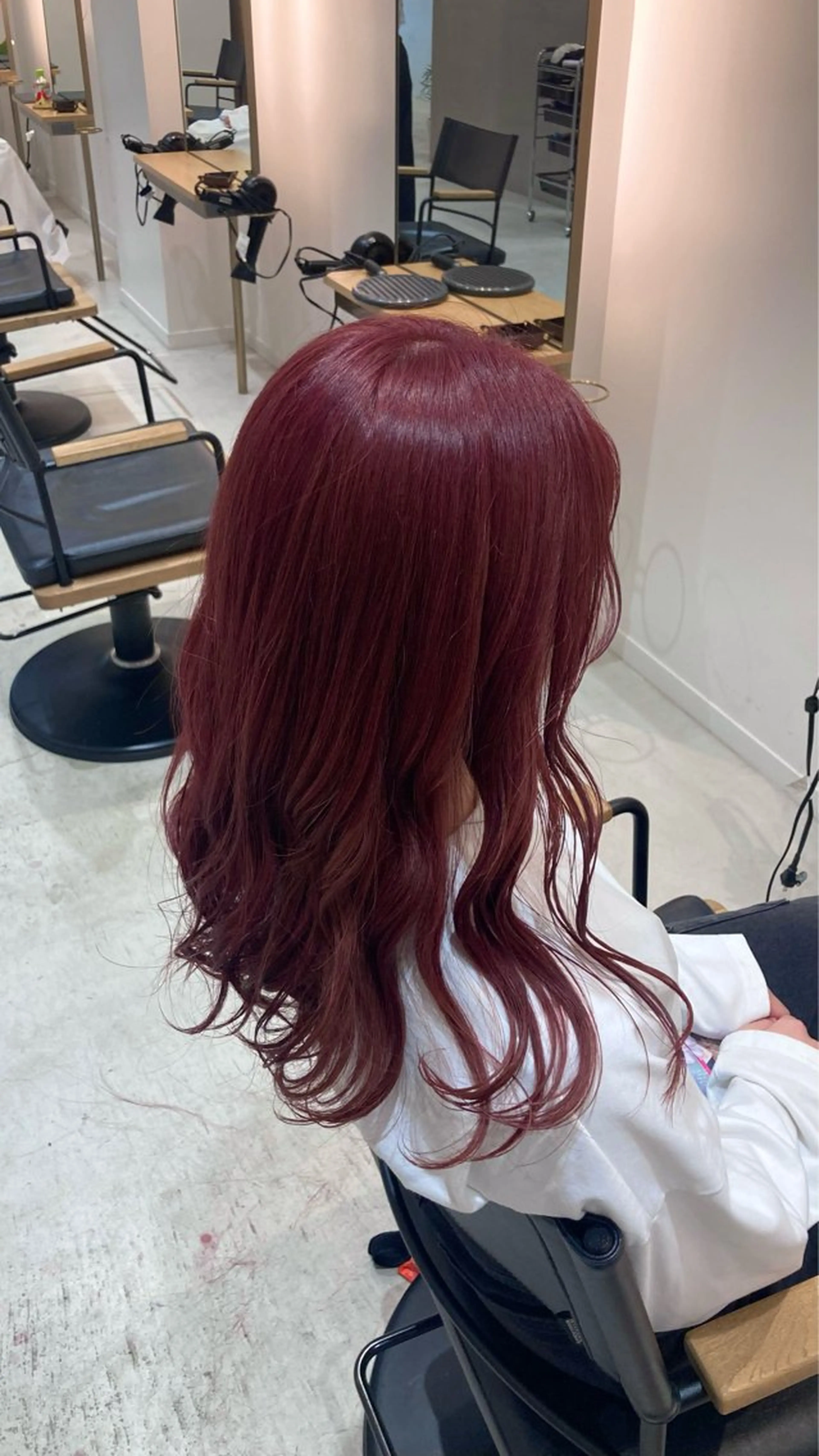 セミロング カラー 久野紗愛 【髪質改善　艶髪】のヘアスタイル