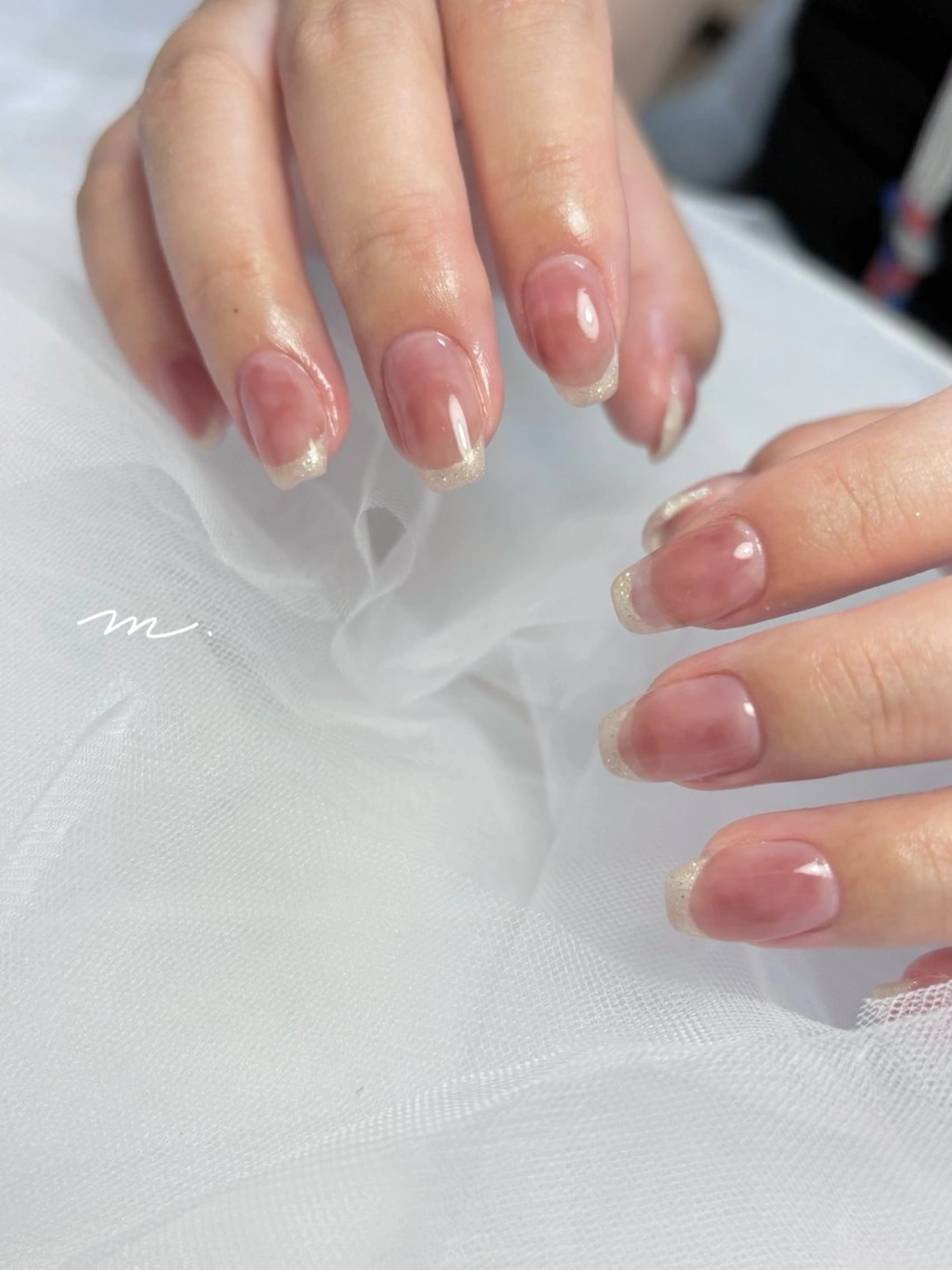 ネイル フレンチネイル ハンドネイル Mare nailのネイルデザイン