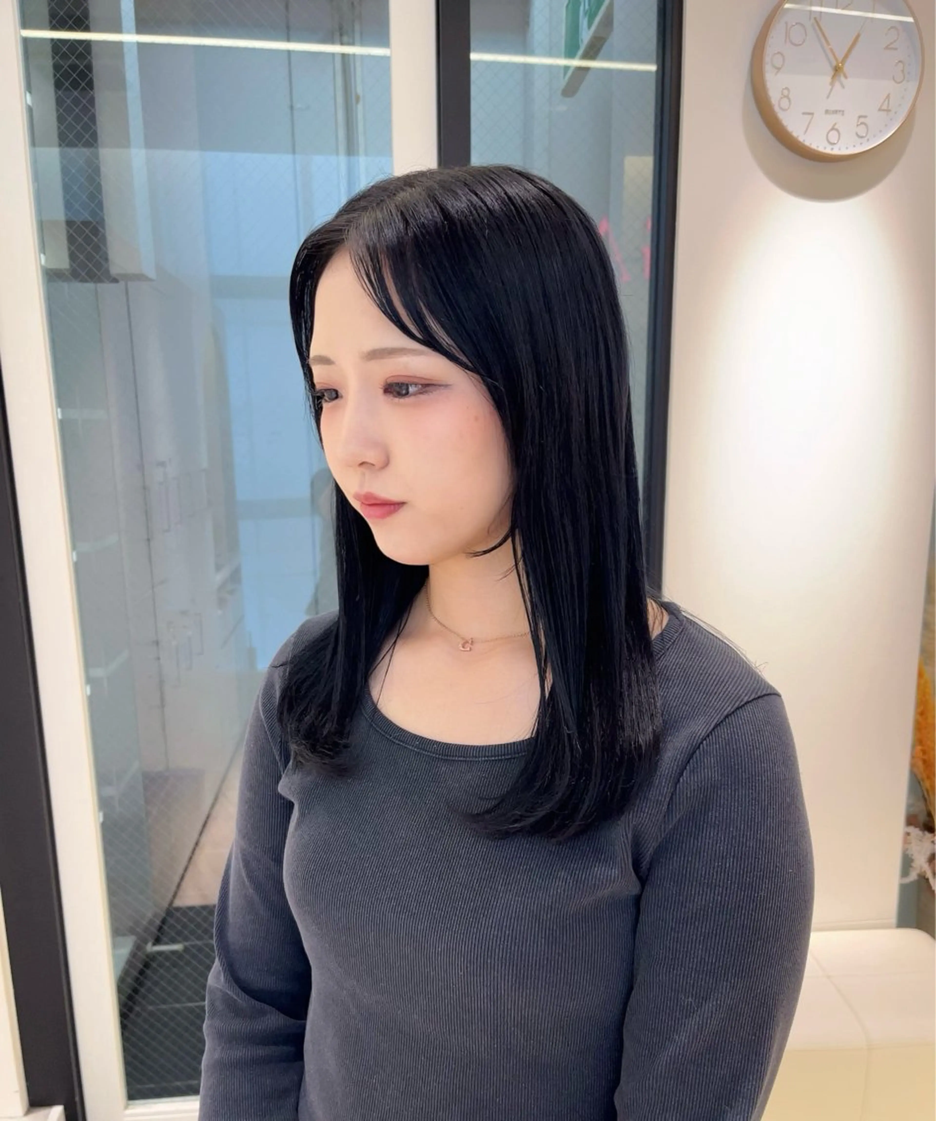 ミディアム カラー カット ヘアカラー ParveMix / 山本 玲南🫧🪽のヘアスタイル