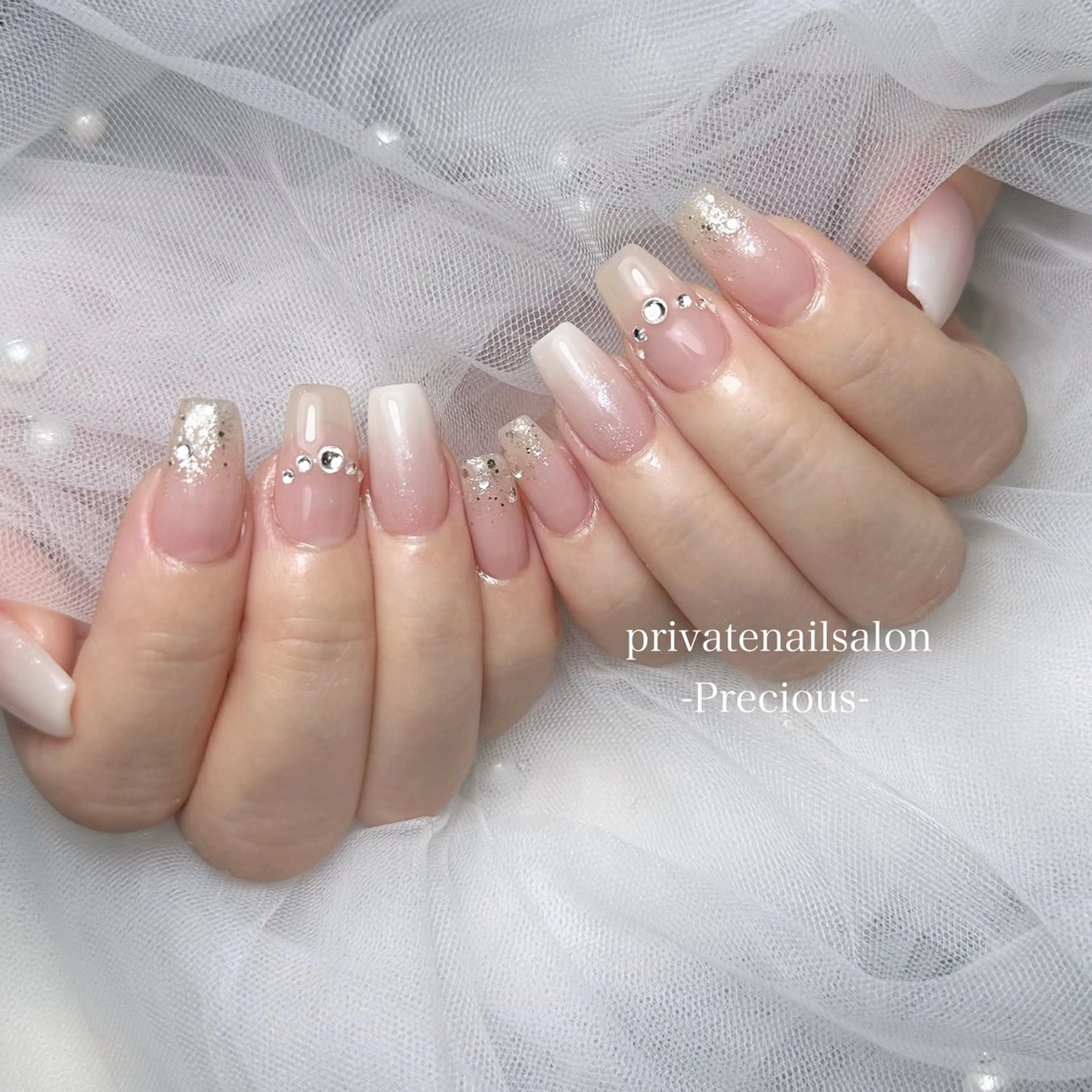 ネイル ハンドネイル Precious *･゜のネイルデザイン