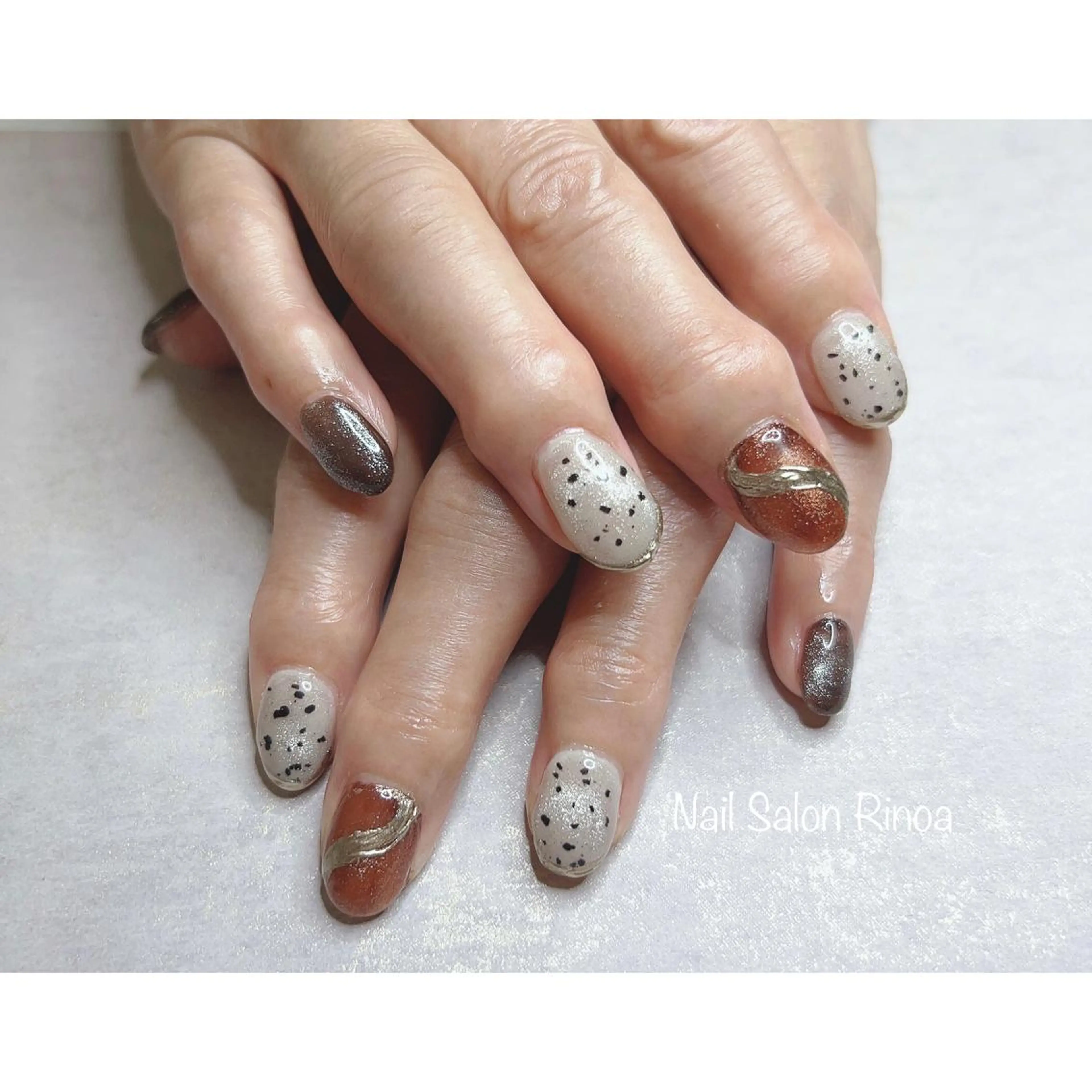 ネイル Nail Salon Rinoaのネイルデザイン