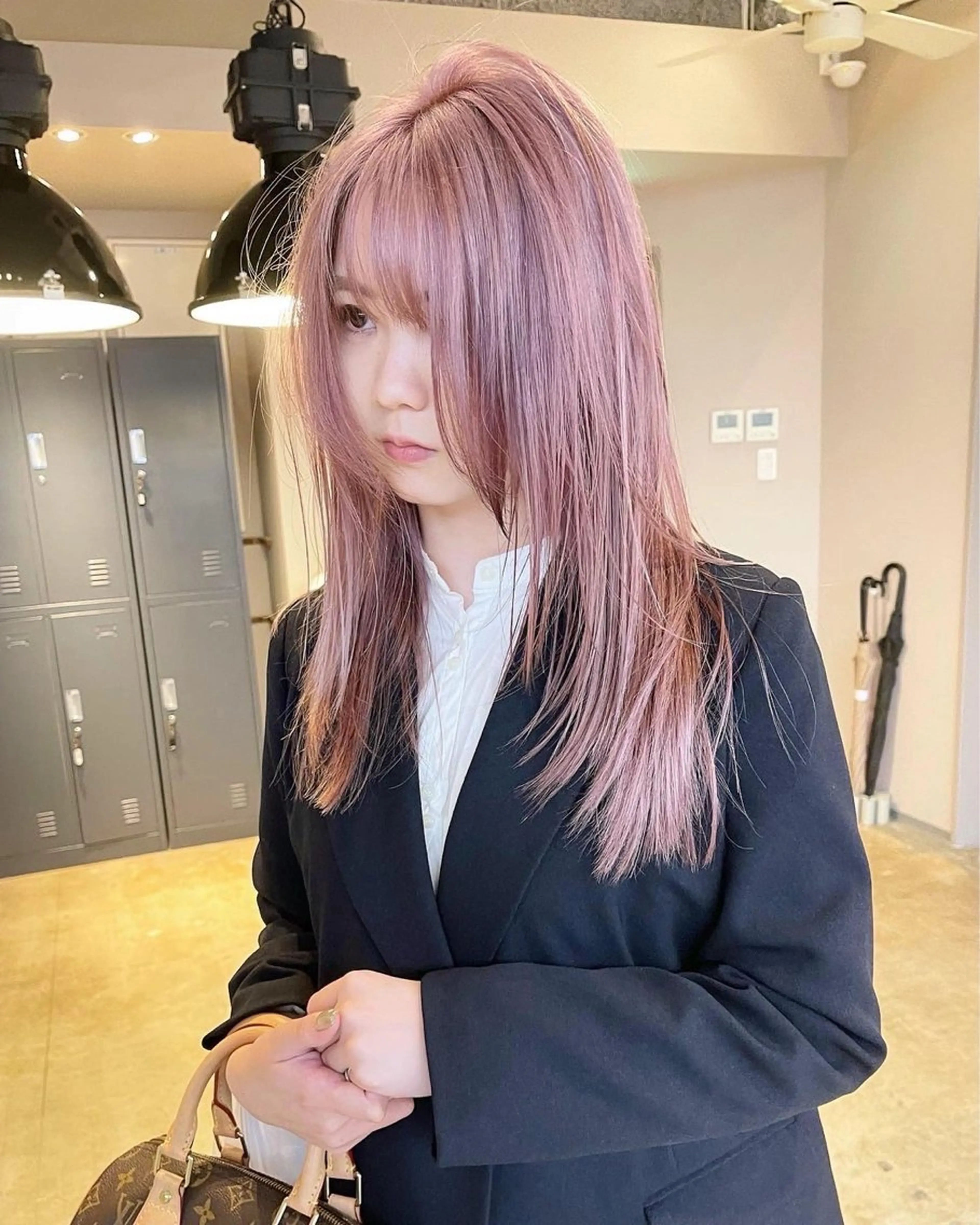 カラー airi໒꒱·゚ /デザインカラーのヘアスタイル