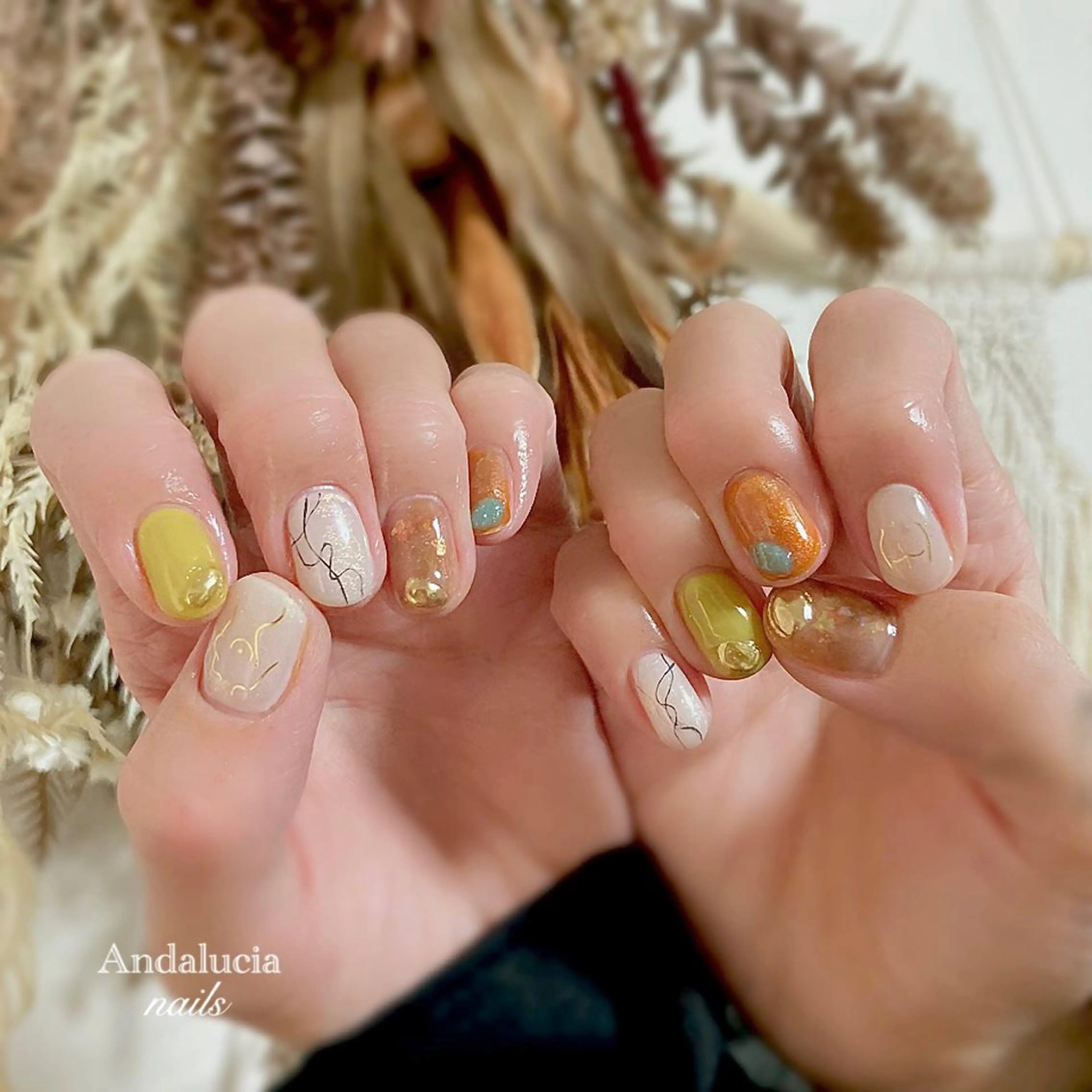 ネイル ハンドネイル Andalucia nailsのネイルデザイン