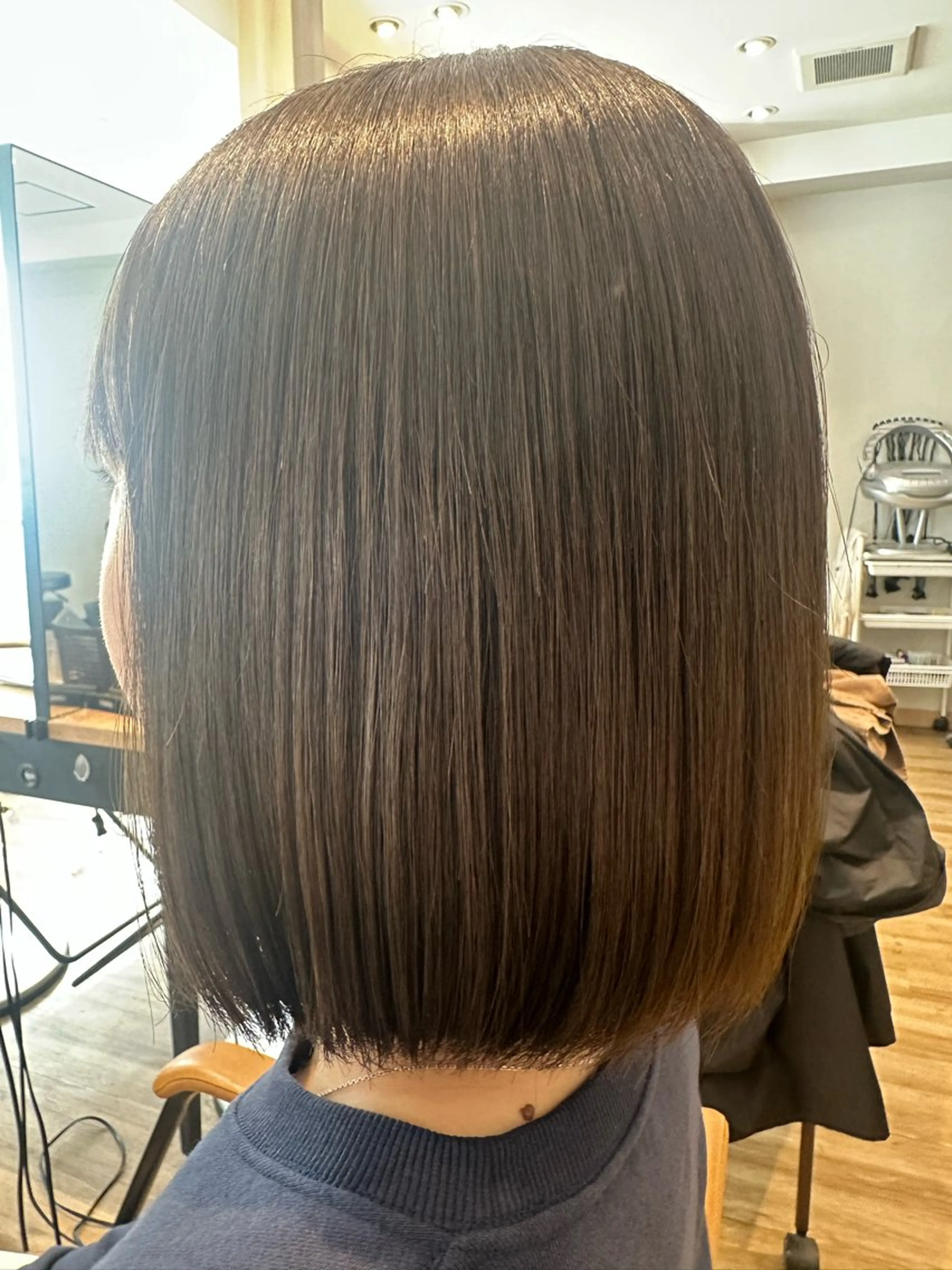 ミディアム パーマ 縮毛矯正 ✨✂️Nori ✂️✨のヘアスタイル