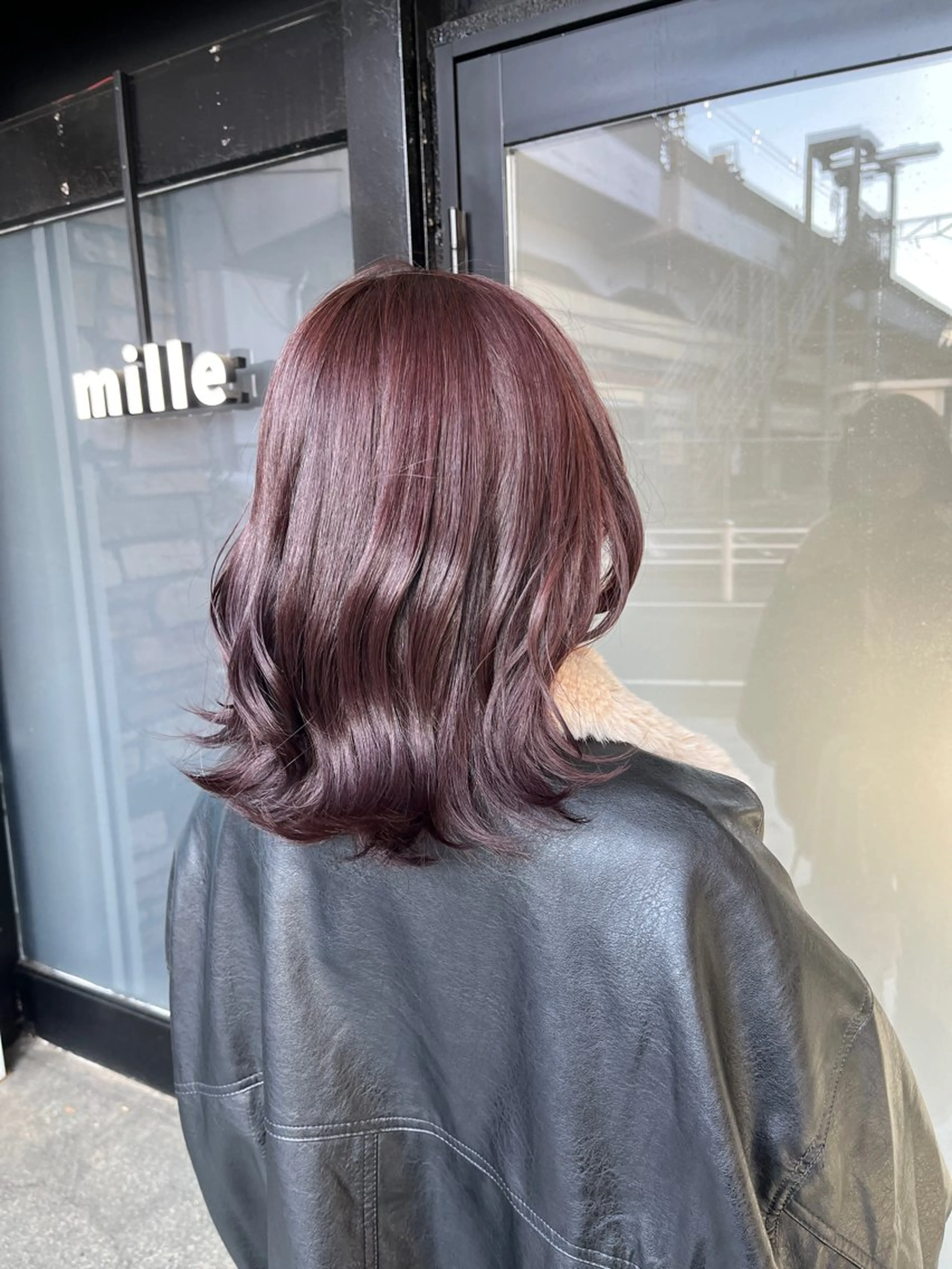 ショート カラー 黒髪 ブラウンカラー ピンクカラー ピンクブラウン ヘアカラー ブリーチ/髪質改善 Norikaのヘアスタイル