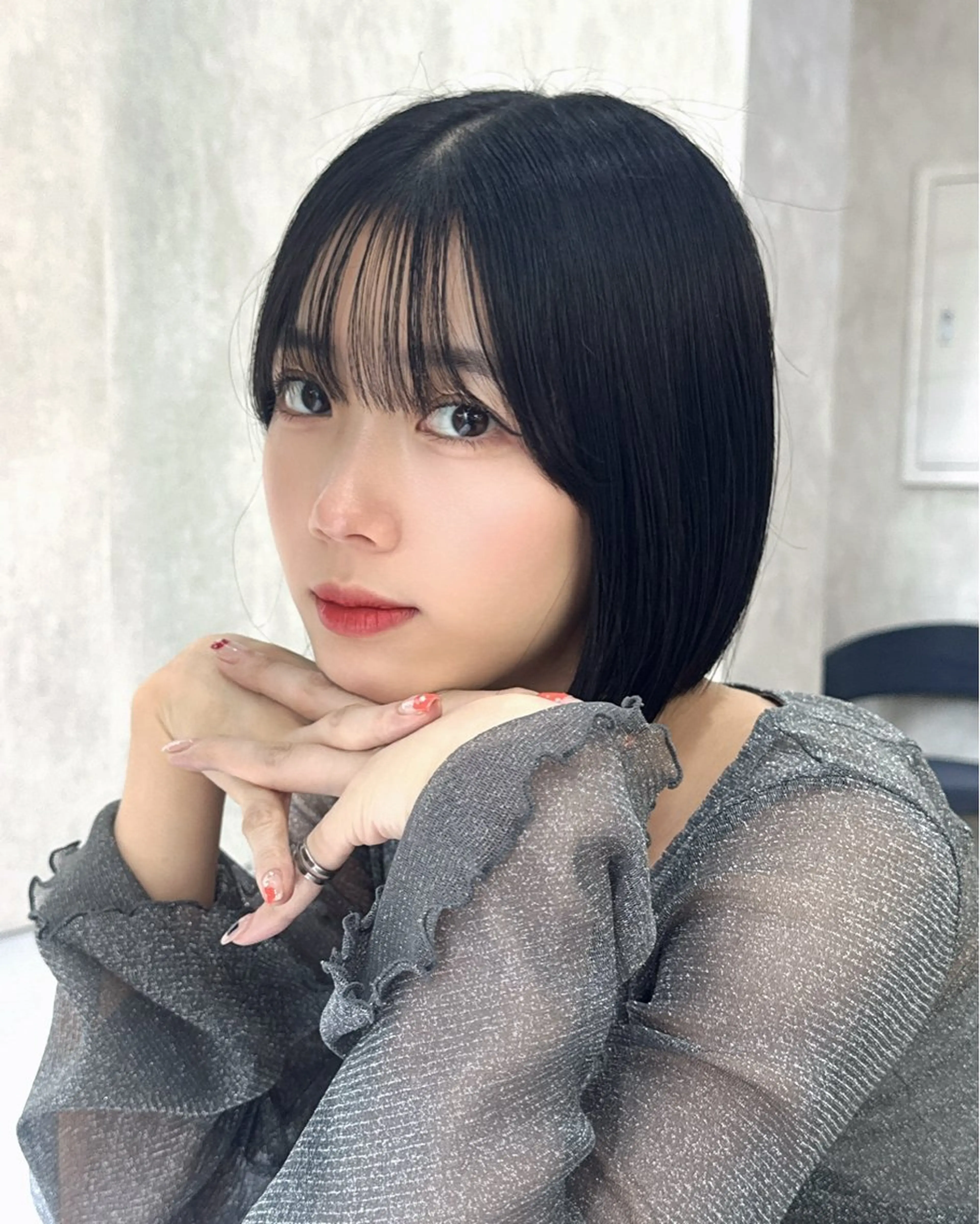 ショート 韓国ヘア/美髪矯正/ Haruna🦋のヘアスタイル
