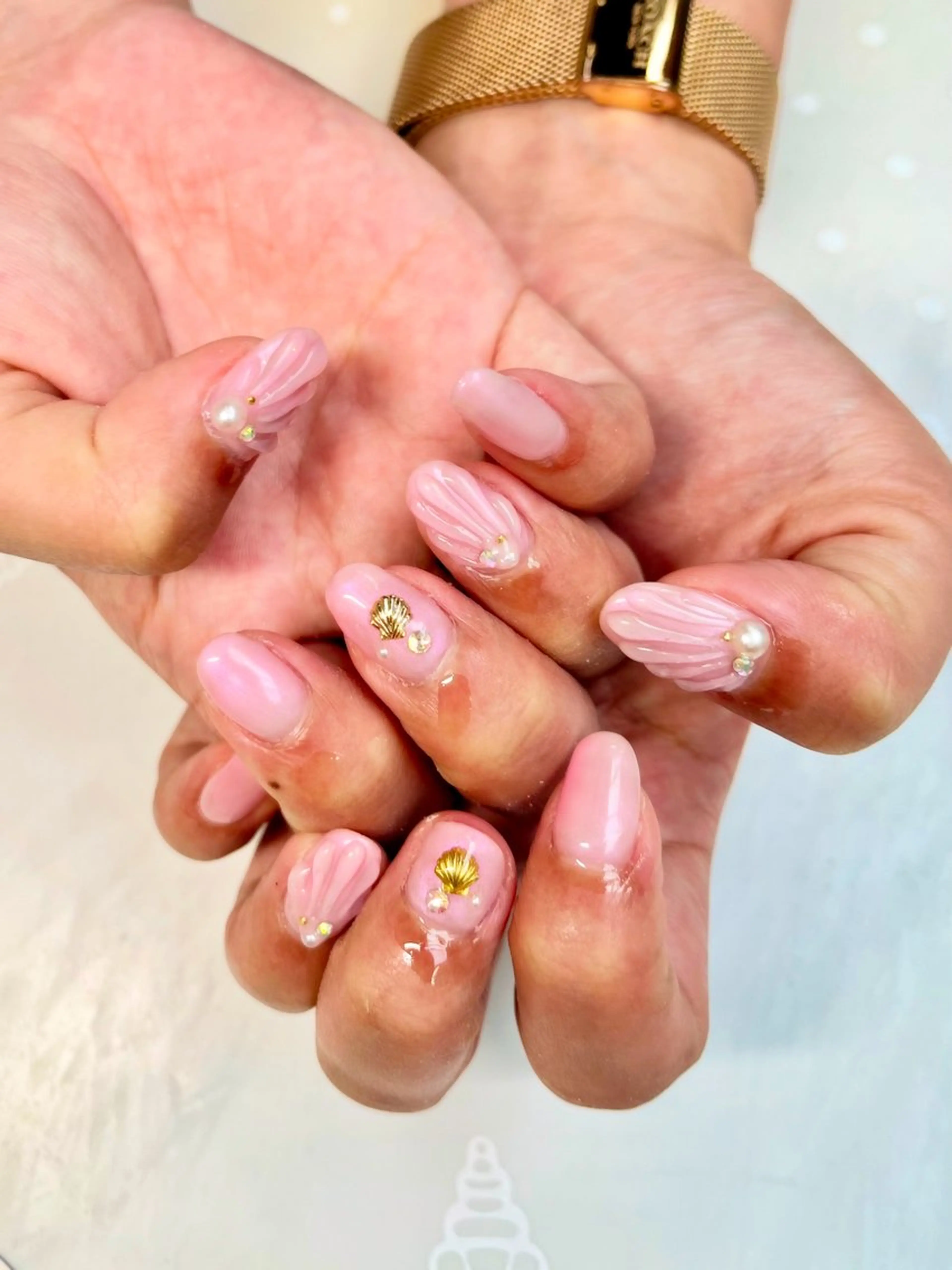 ネイル 新宿ネイルサロン ジェミディローサのネイルデザイン