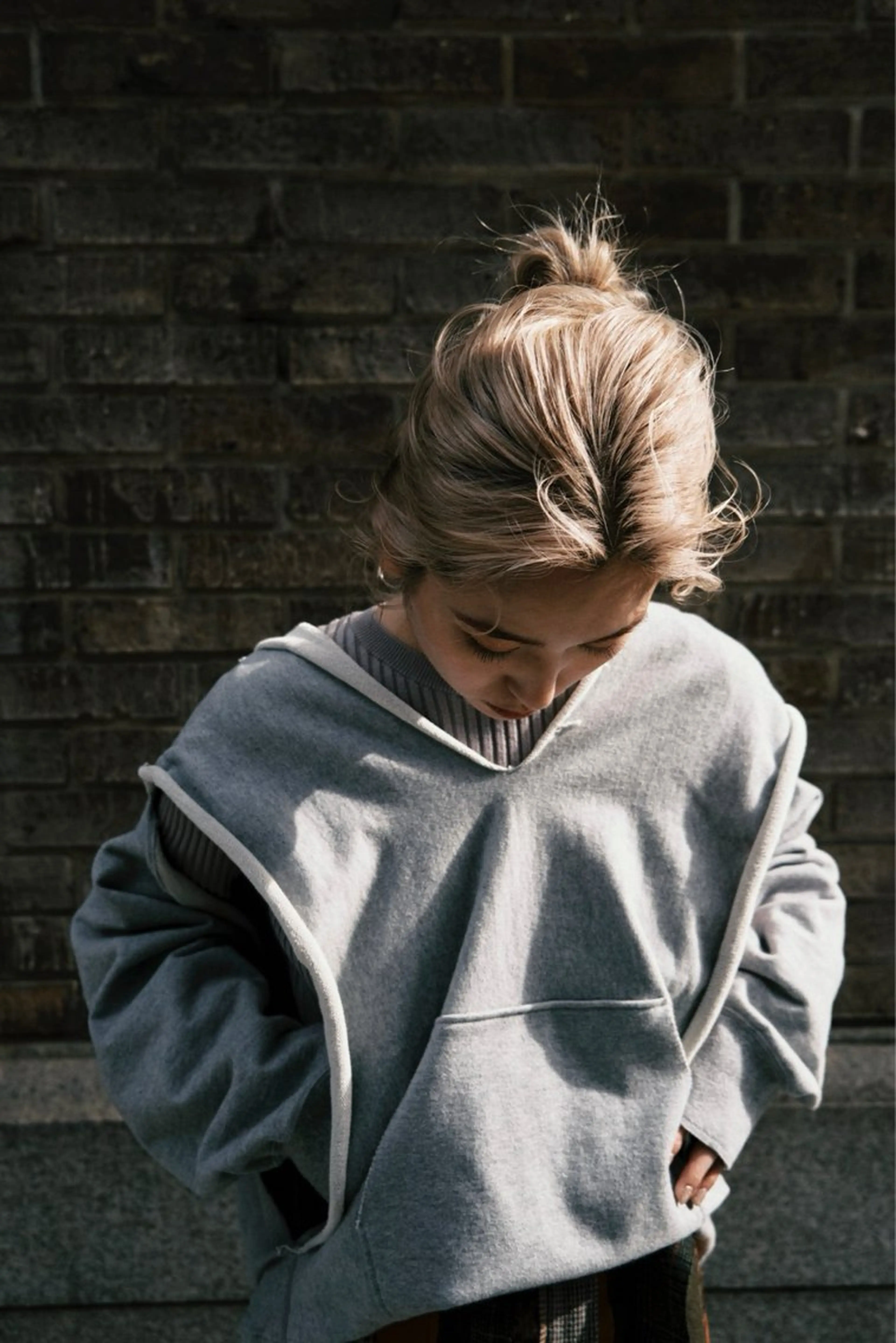 ミディアム カラー ヘアアレンジ ヘアカラー トリートメント 坂本 圭太朗のヘアスタイル