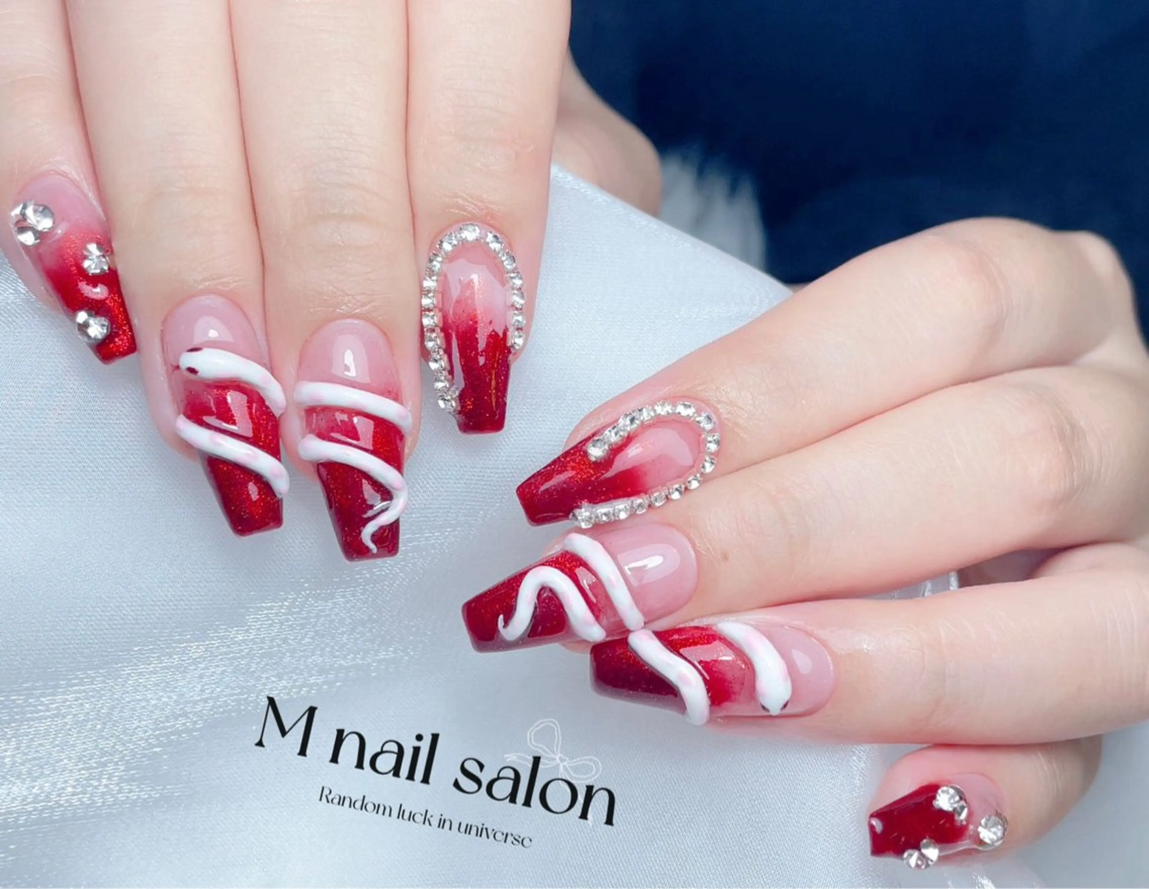 ネイル M🌷nail 長さだし専門店のネイルデザイン
