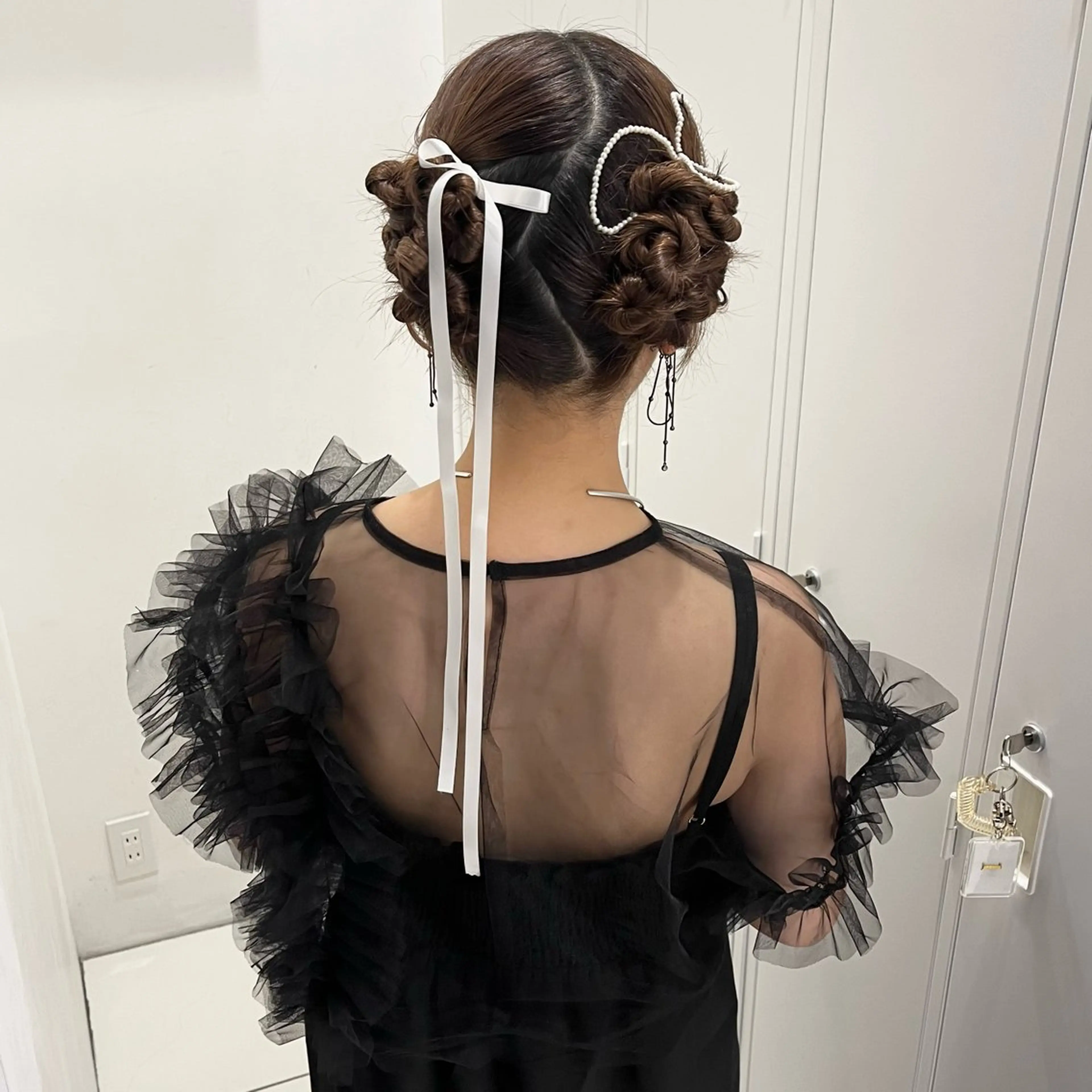 ヘアアレンジ riko/レイヤー カット/ヘアセットのヘアスタイル