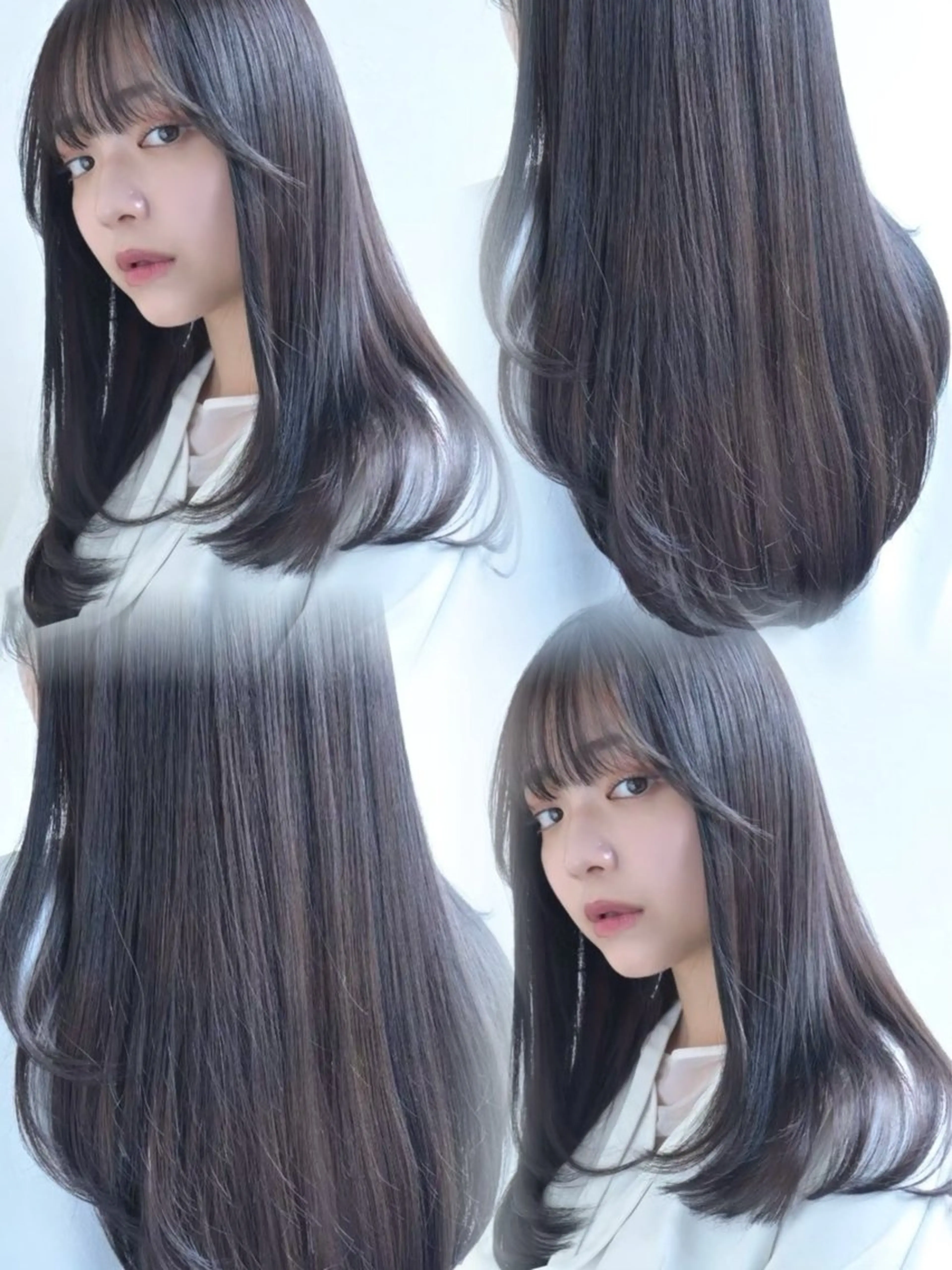 ロング 峠原 菜緒のヘアスタイル