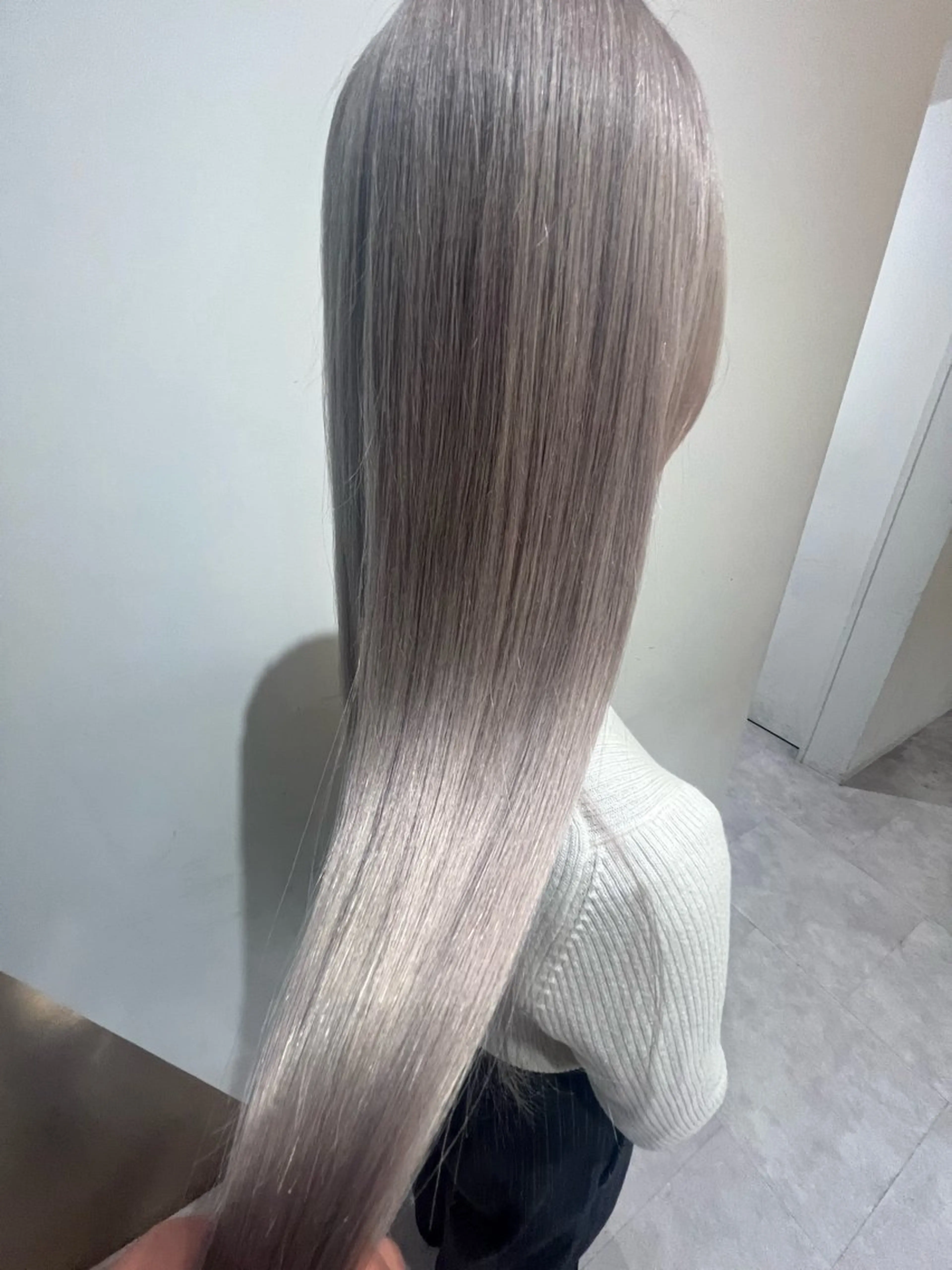 ロング カラー 無料ショートモデル 募集中❗️秋山ひらいのヘアスタイル