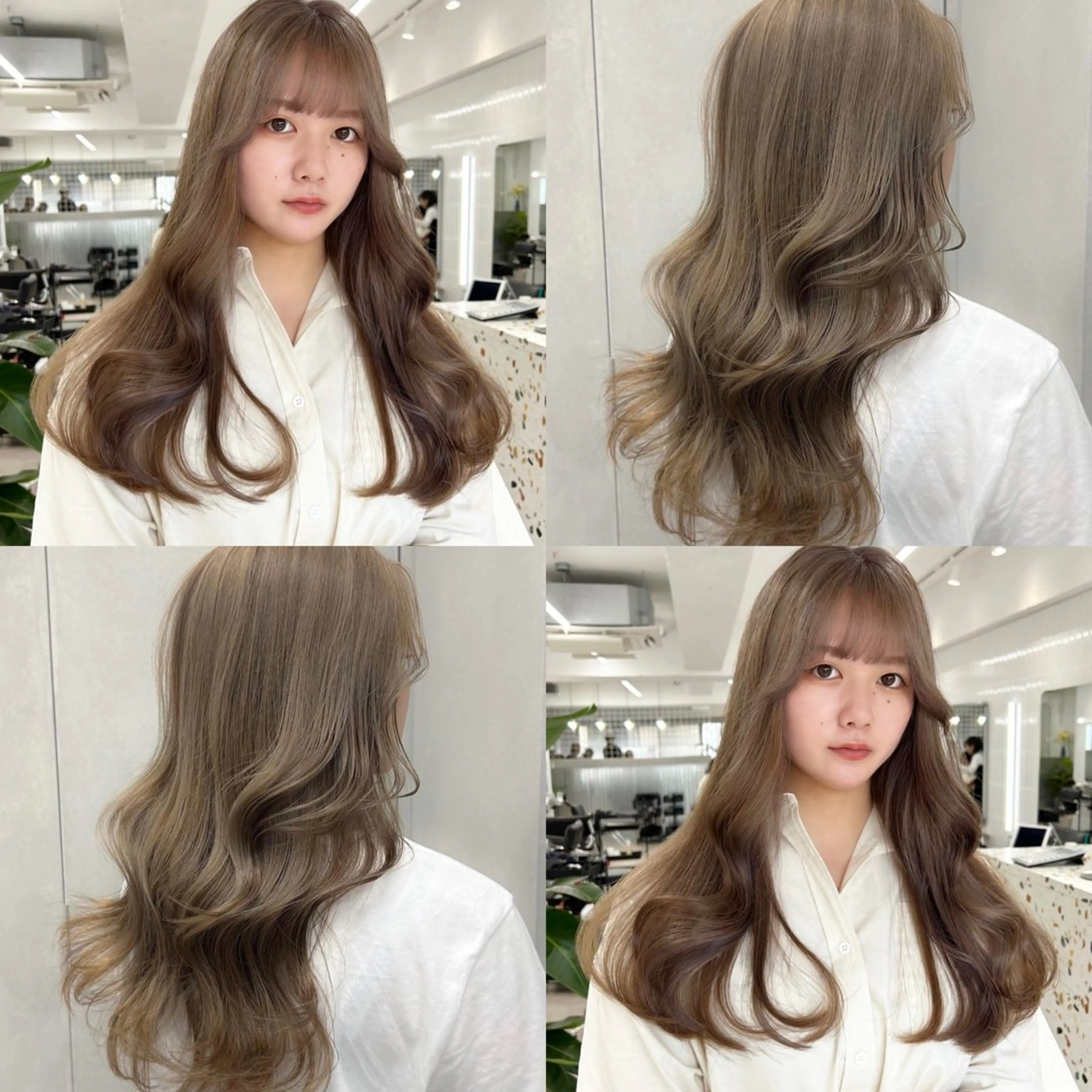 ロング カラー ✨レイヤーカット 海外ヘア/原宿✨のヘアスタイル