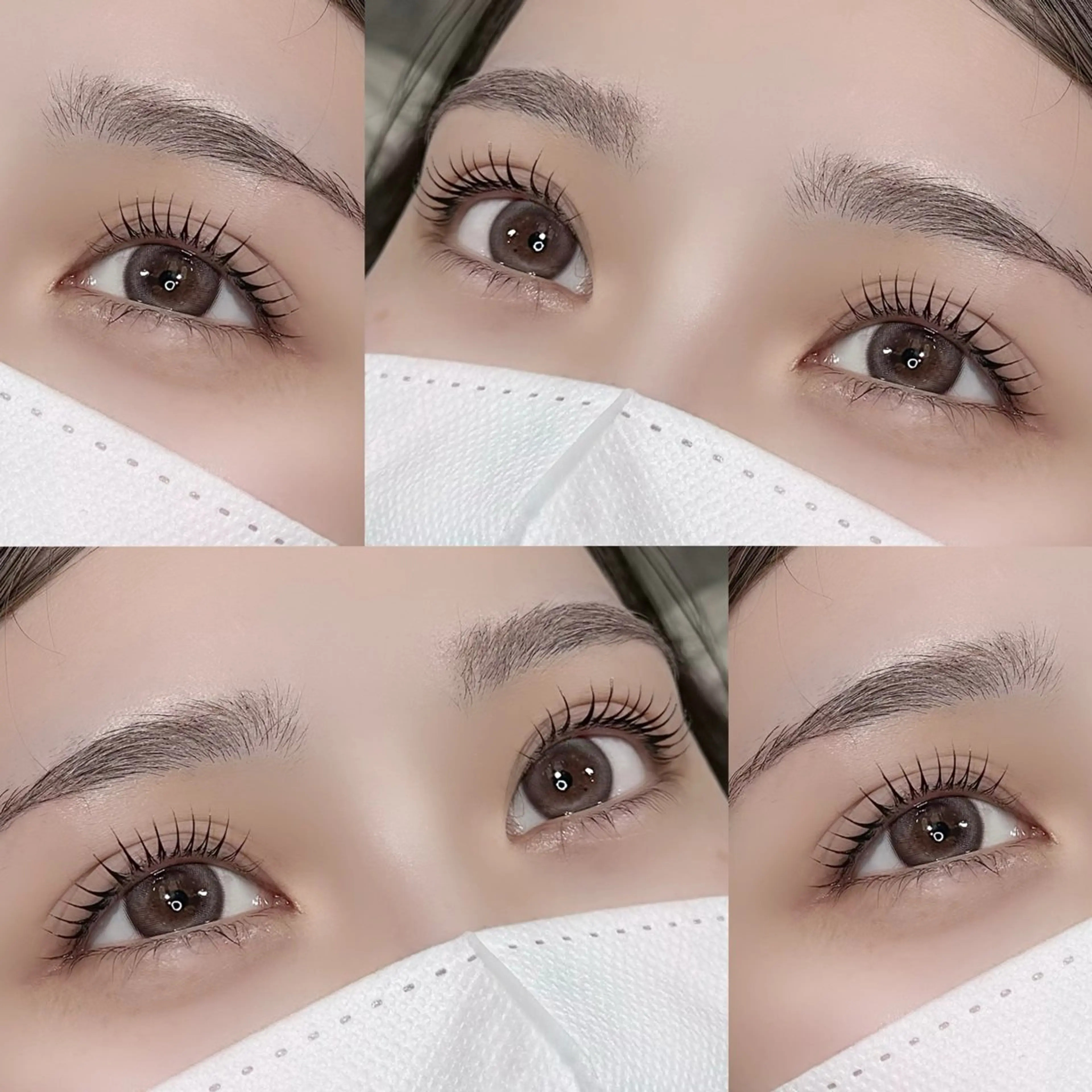 マツエク・マツパ 束感まつ毛 ナチュラル 一重×まつ毛パーマ 🫧noble金山 tamaki🎀のマツエク・マツパデザイン
