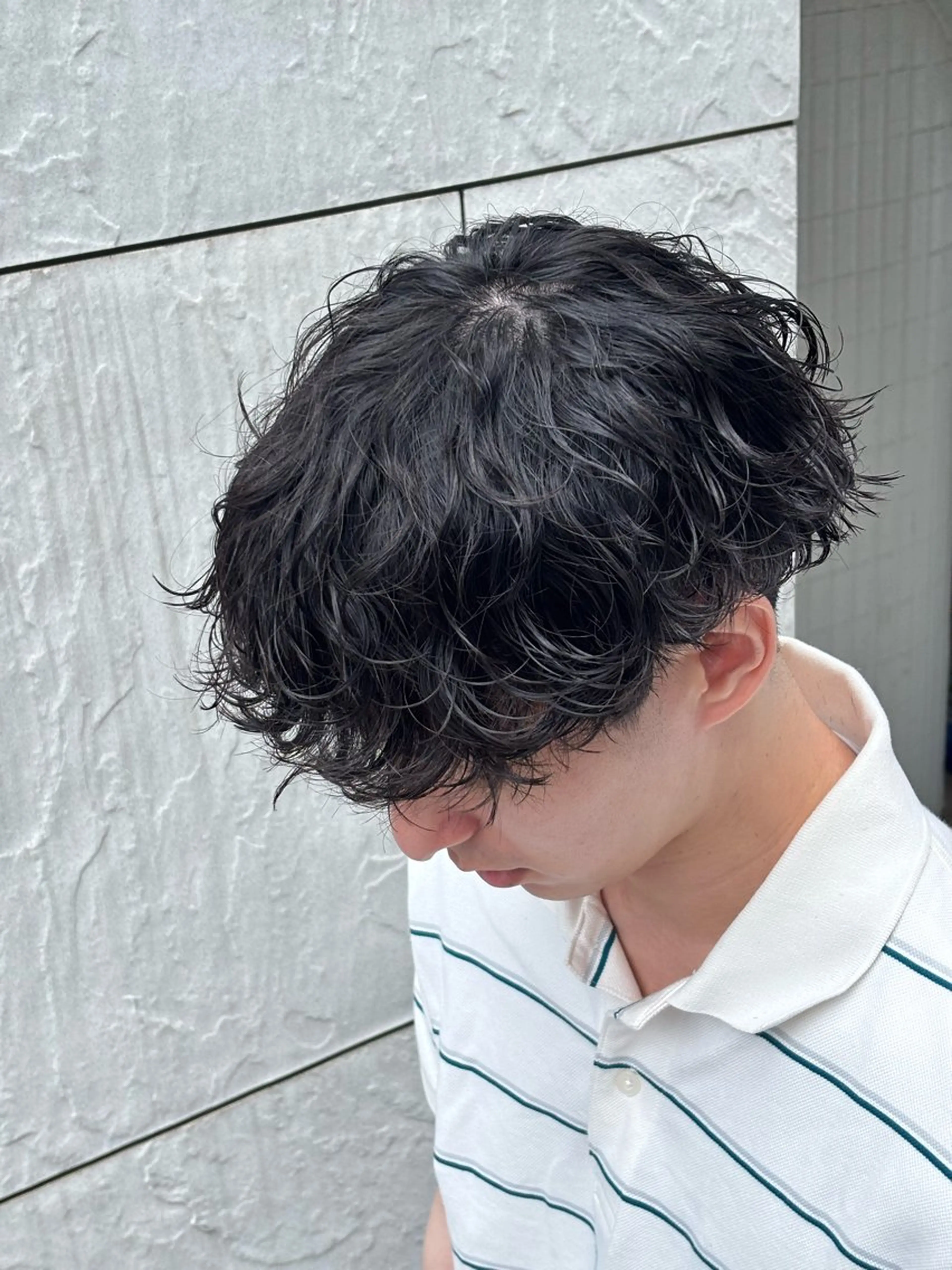 パーマ メンズ メンズ特化✨️ 韓国風パーマ🔥一八のヘアスタイル