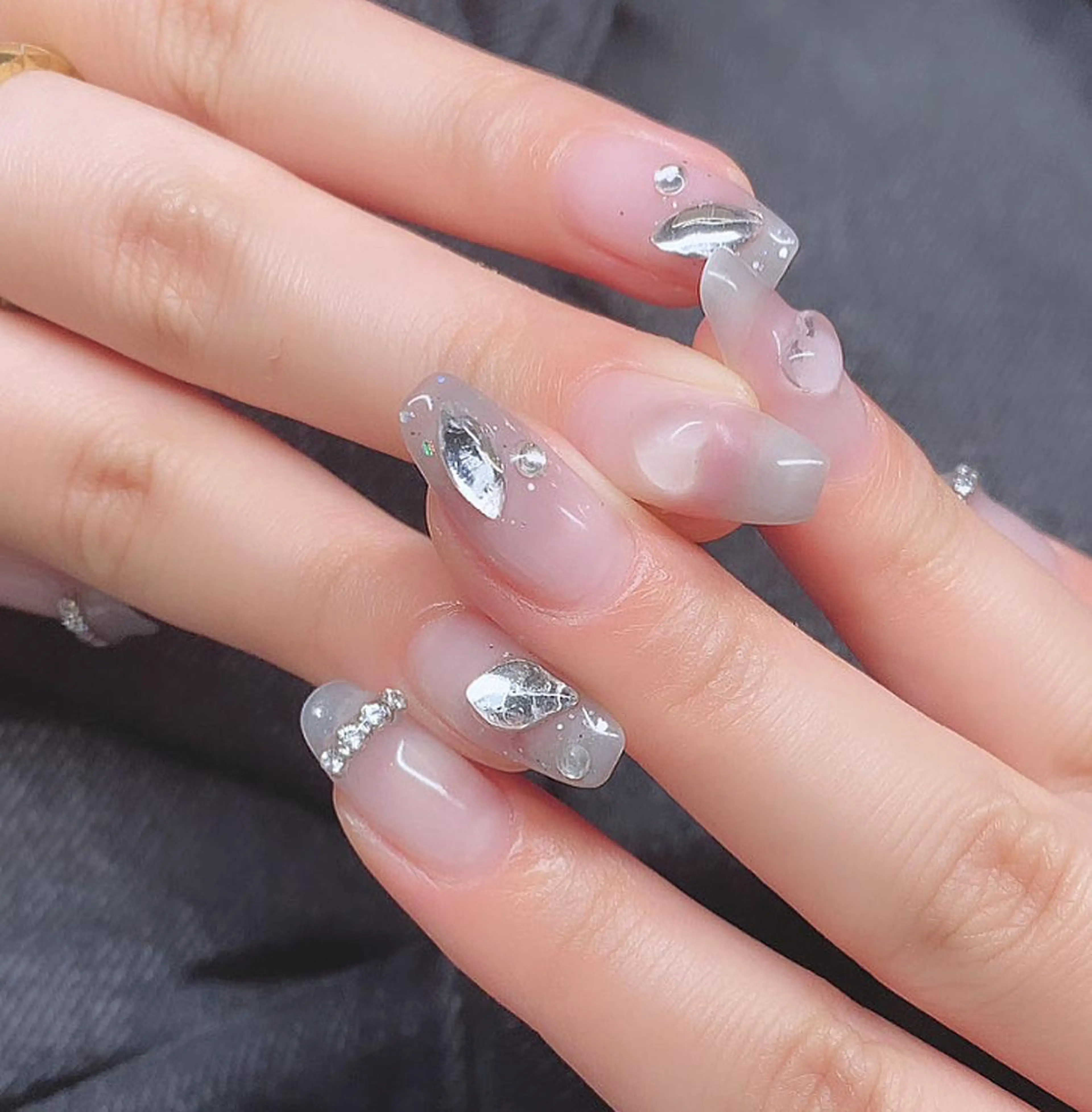 ネイル 西大分S.Nail 𓏲⋆🪸.⋆⸜🫧のネイルデザイン