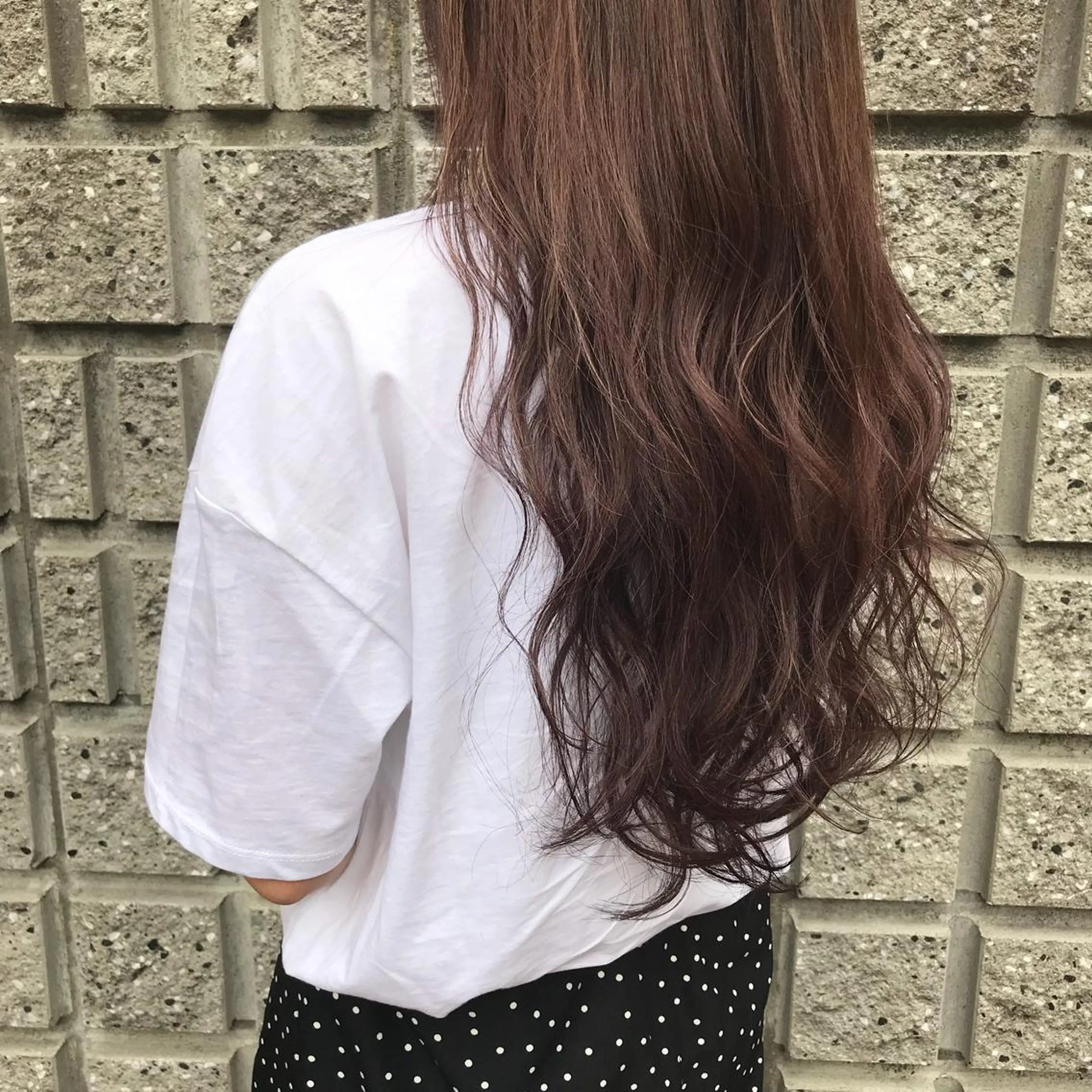 ロング カラー グラデーションカラー ピンクカラー ヘアカラー トリートメント レイヤー/顔周り /AKARIのヘアスタイル