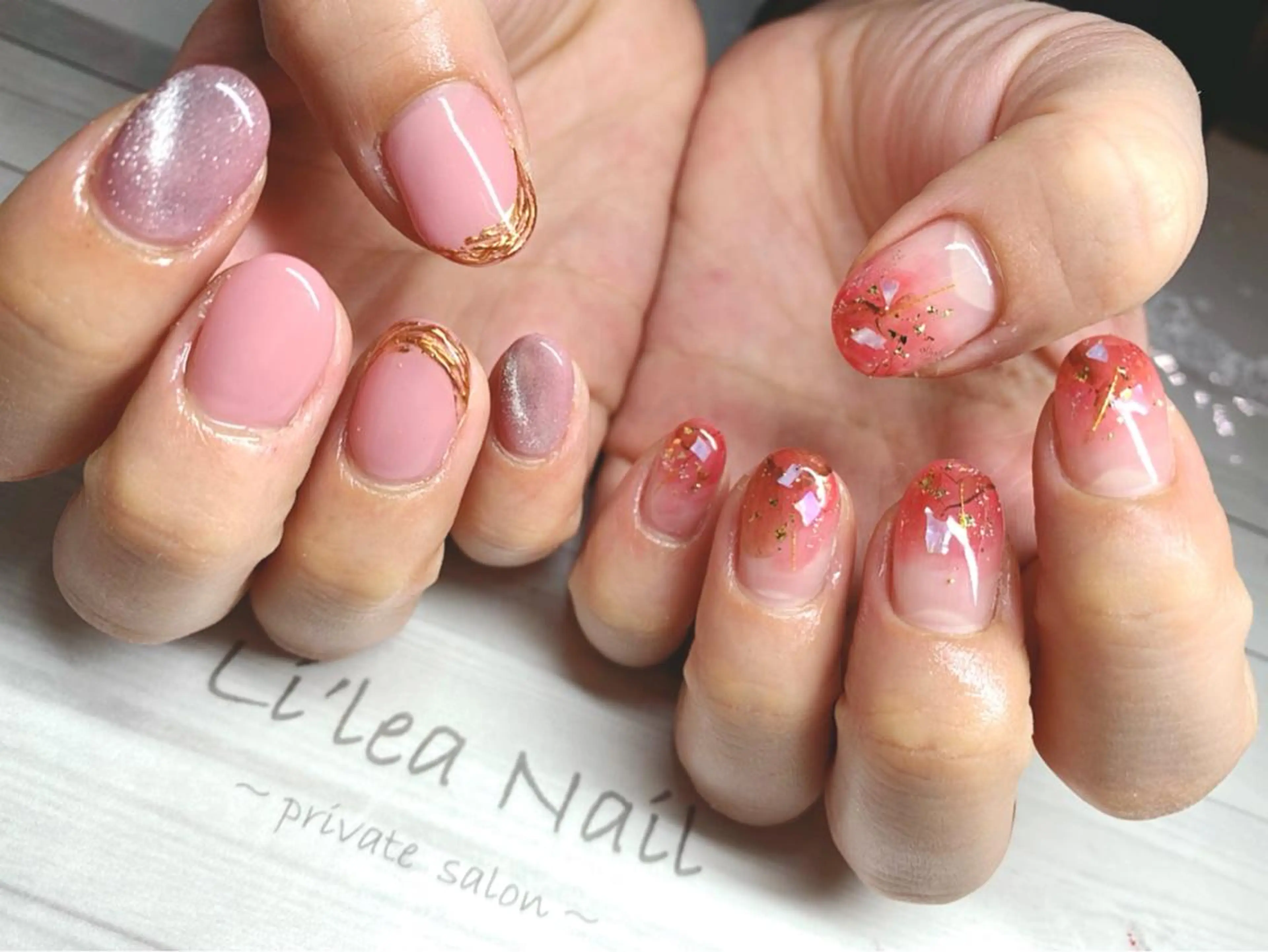 ネイル Li'leaNail AINAのネイルデザイン