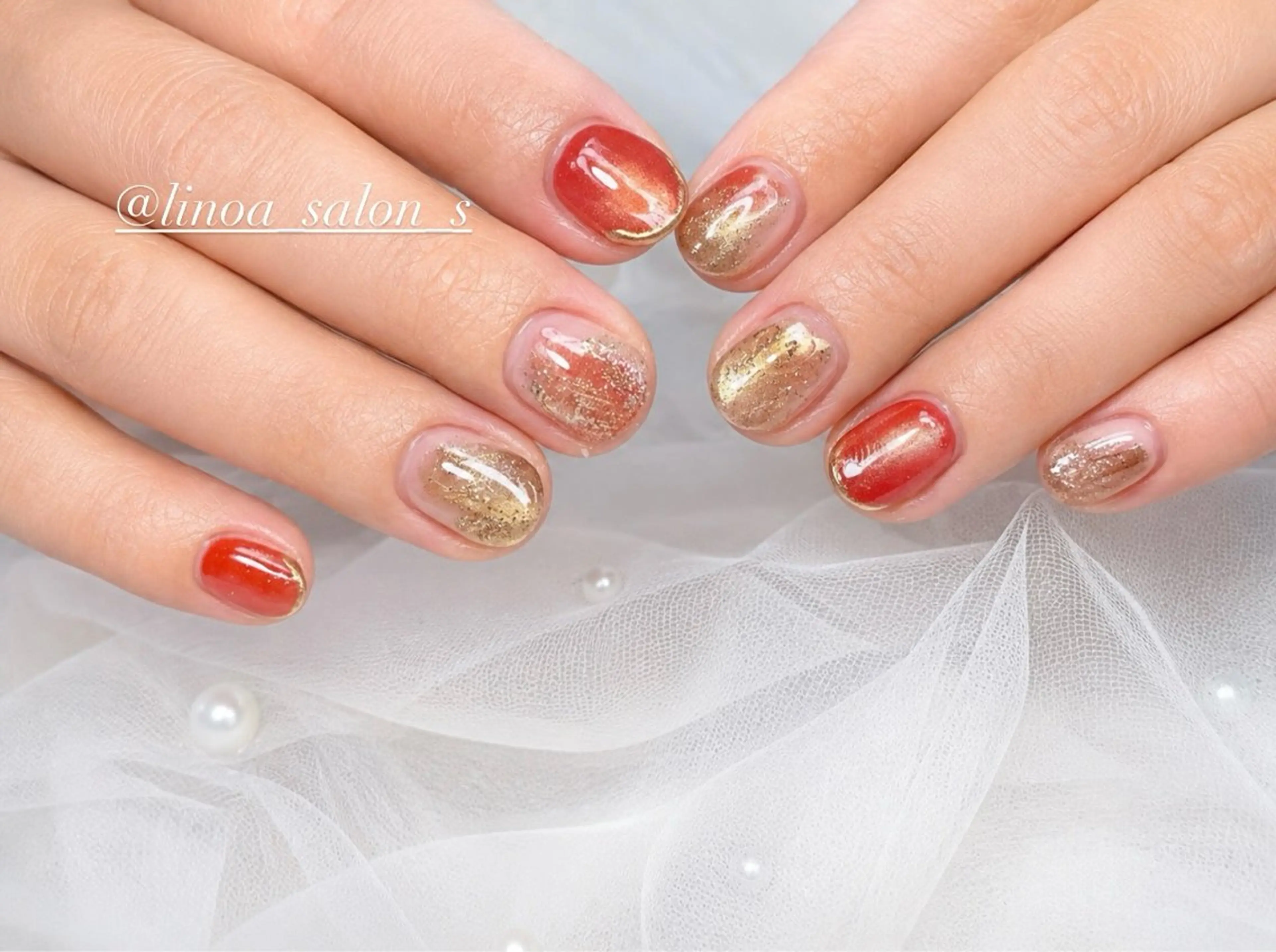 ネイル ハンドネイル linoa salonのネイルデザイン