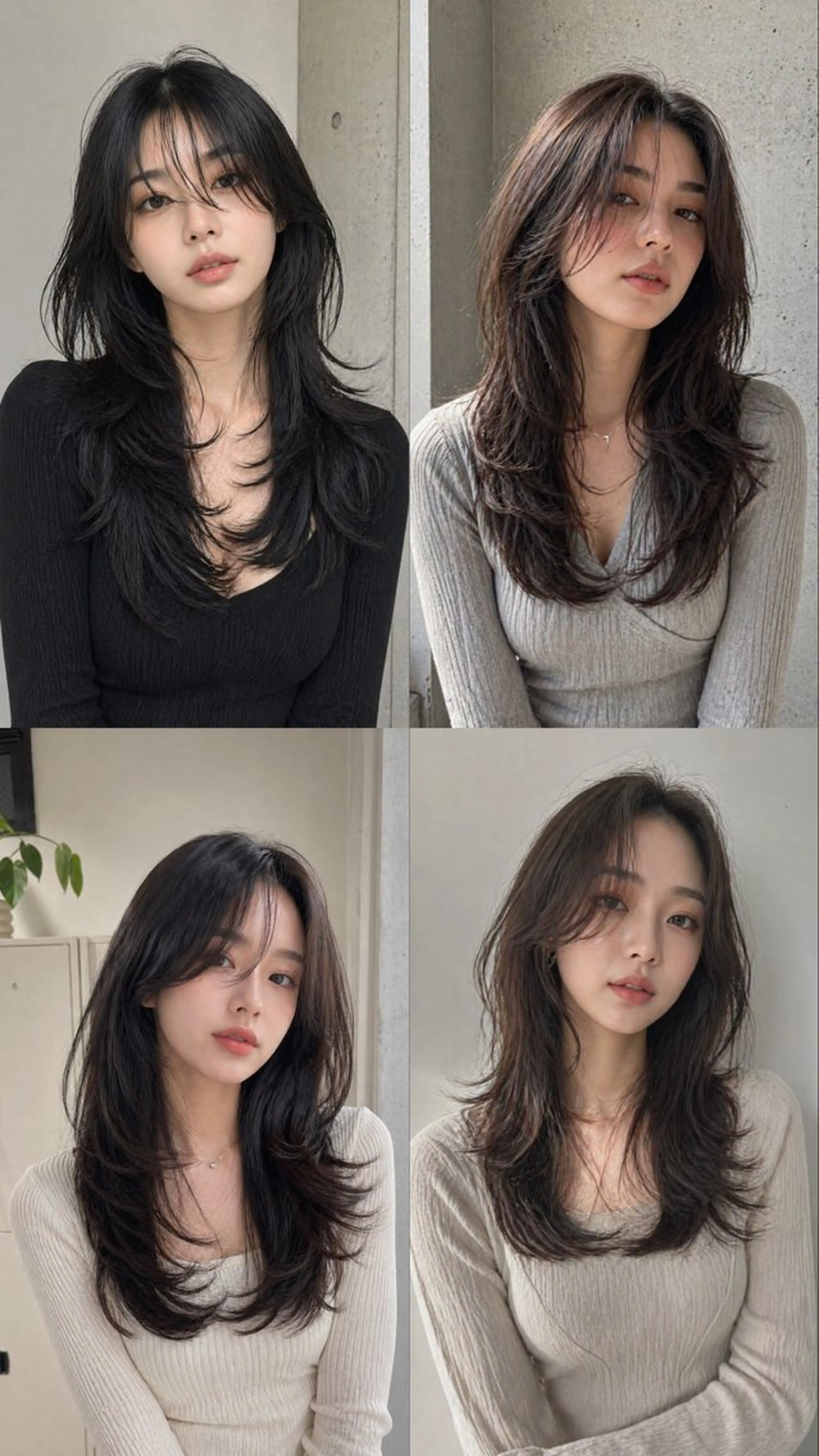 似合わせレイヤーカット🎀＋選べるaujuaシャンプー🧴　　　　　　　　　　　　　　　　　（韓国風も海外風も🆗）の写真