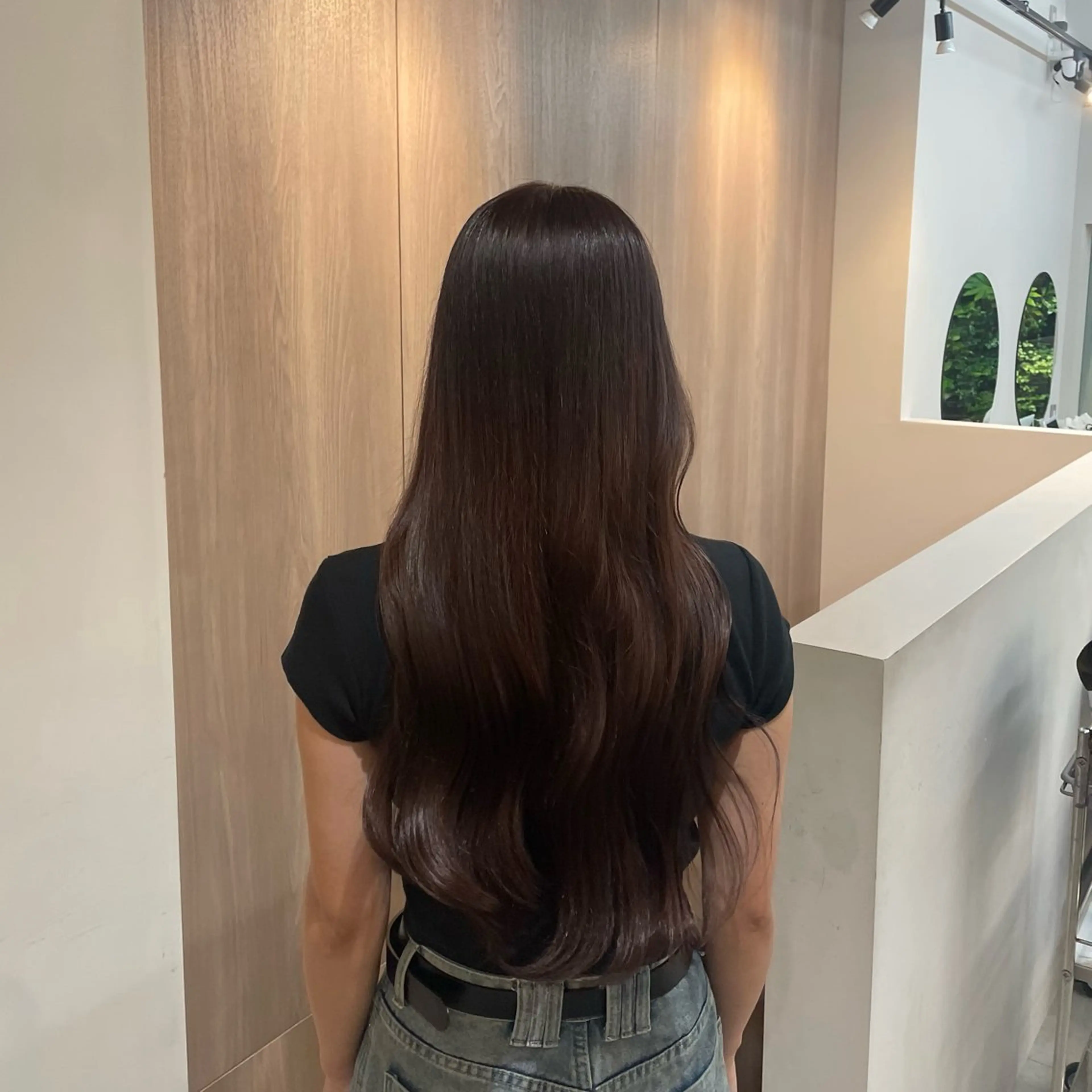 ロング カラー tsumugi / ワンカラーのヘアスタイル