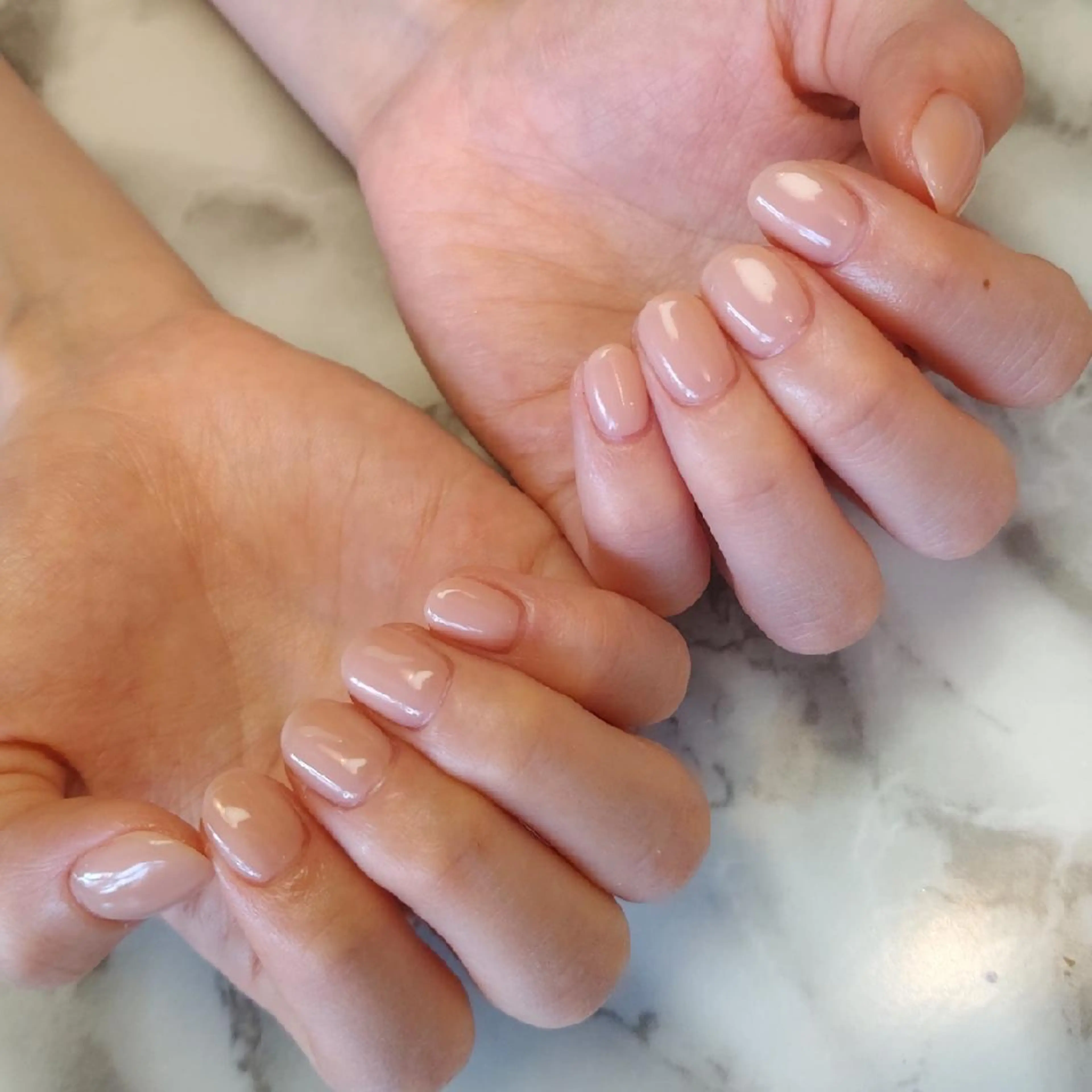 ネイル ワンカラーネイル ジェヌインネイル 河内のネイルデザイン