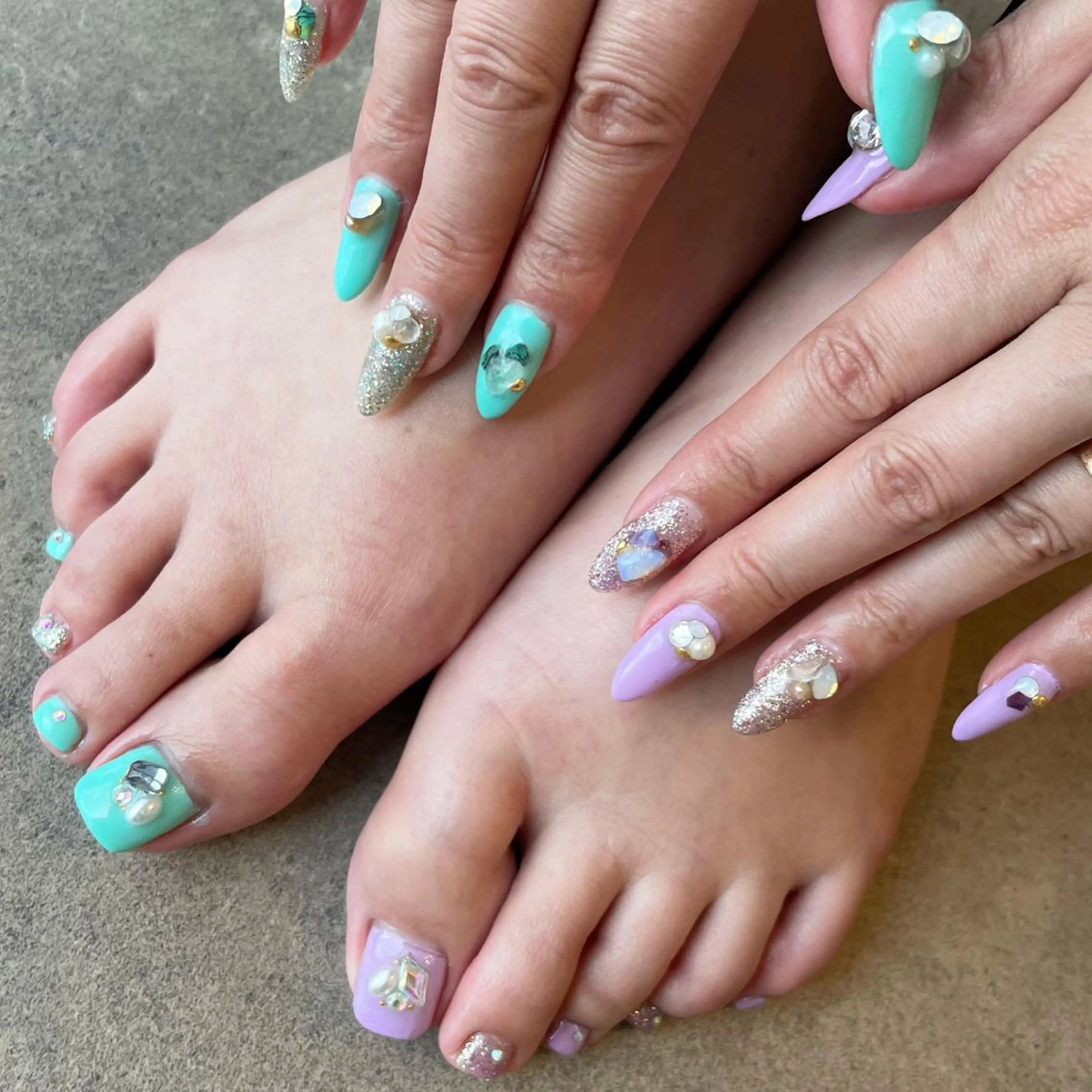 ネイル ハンドネイル フットネイル casita（カシータ）所属・thrush nailsのネイルデザイン