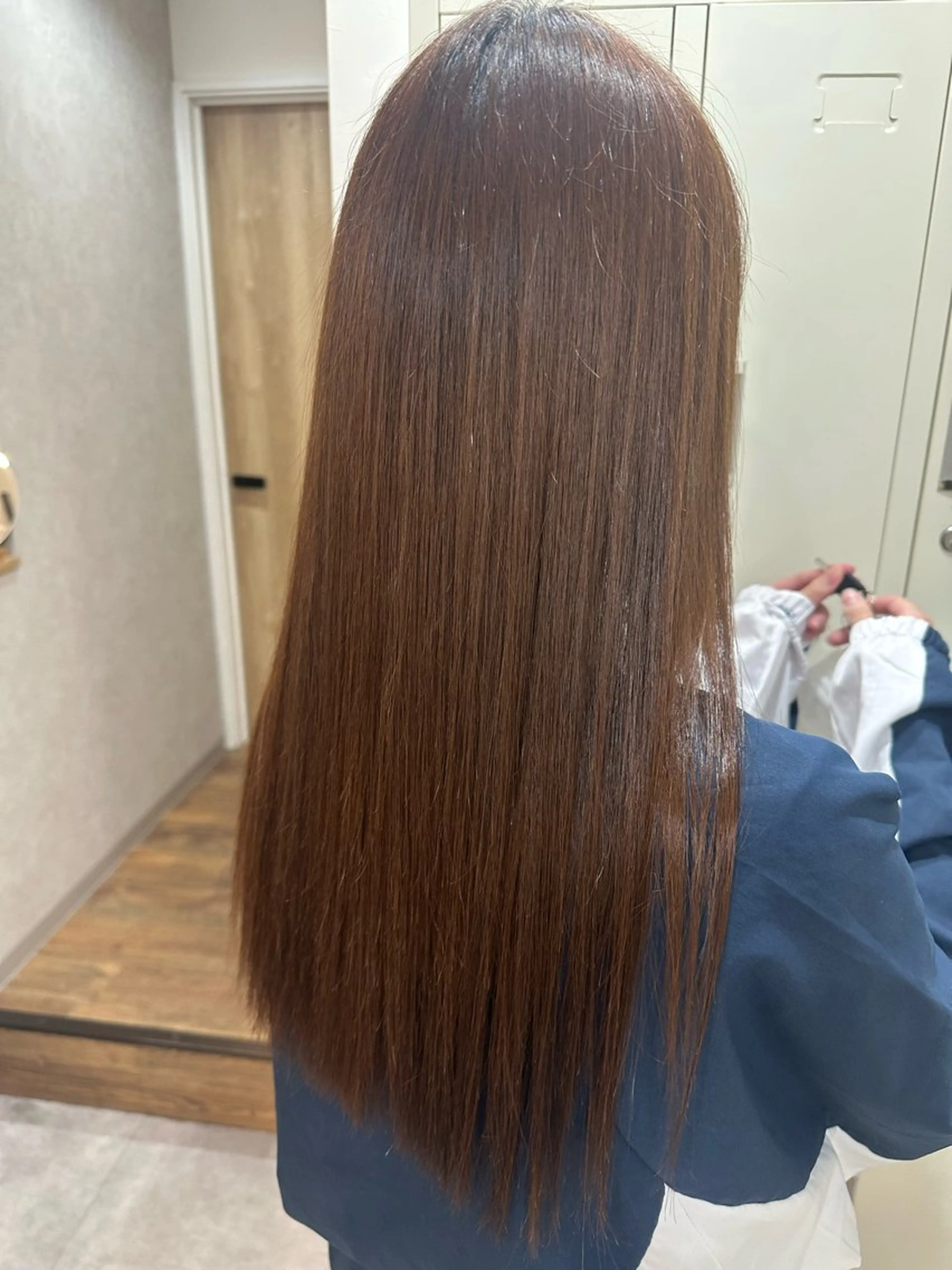 ロング 縮毛矯正 🫧MANA レイヤーカット🌙のヘアスタイル