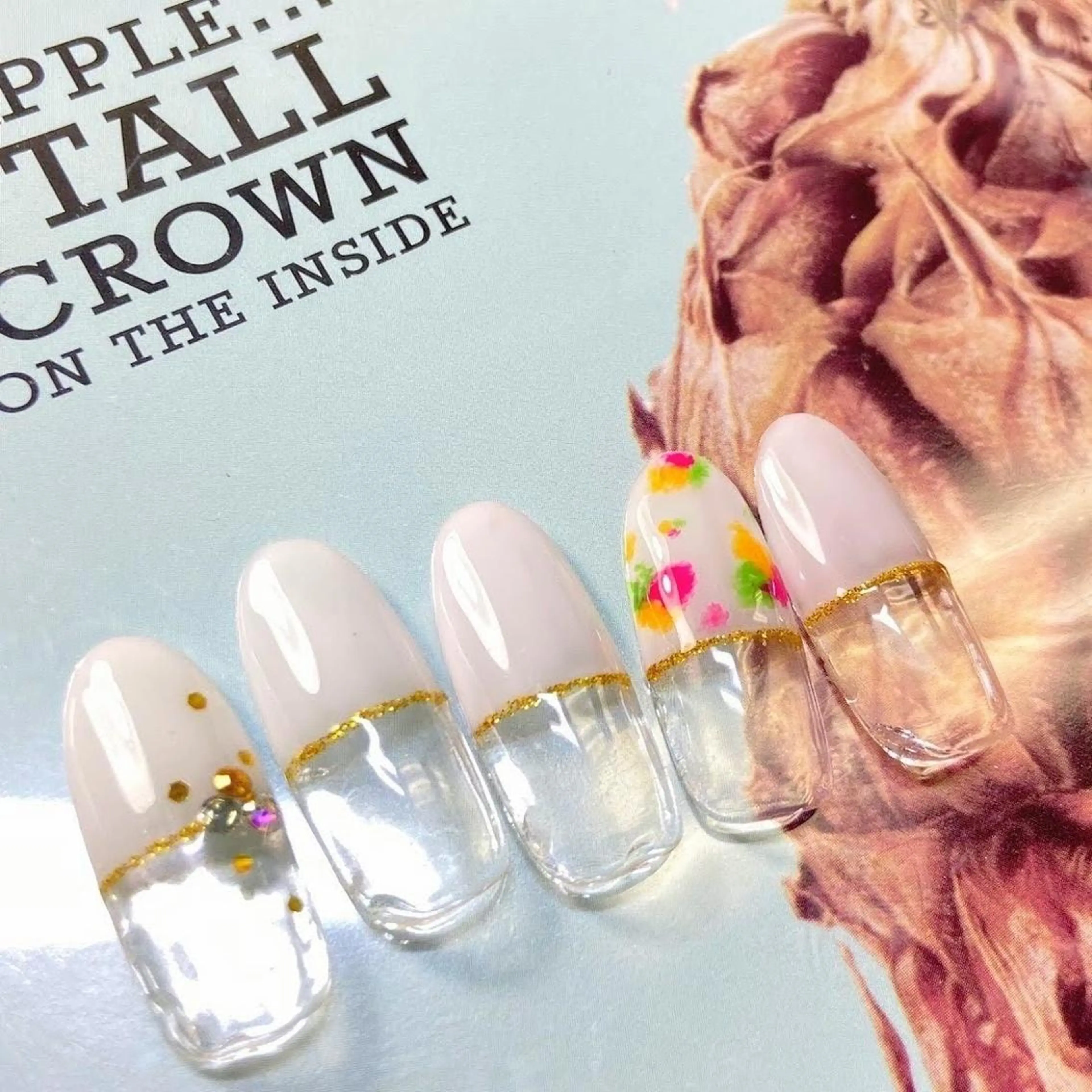 ネイル 林 珠里のネイルデザイン