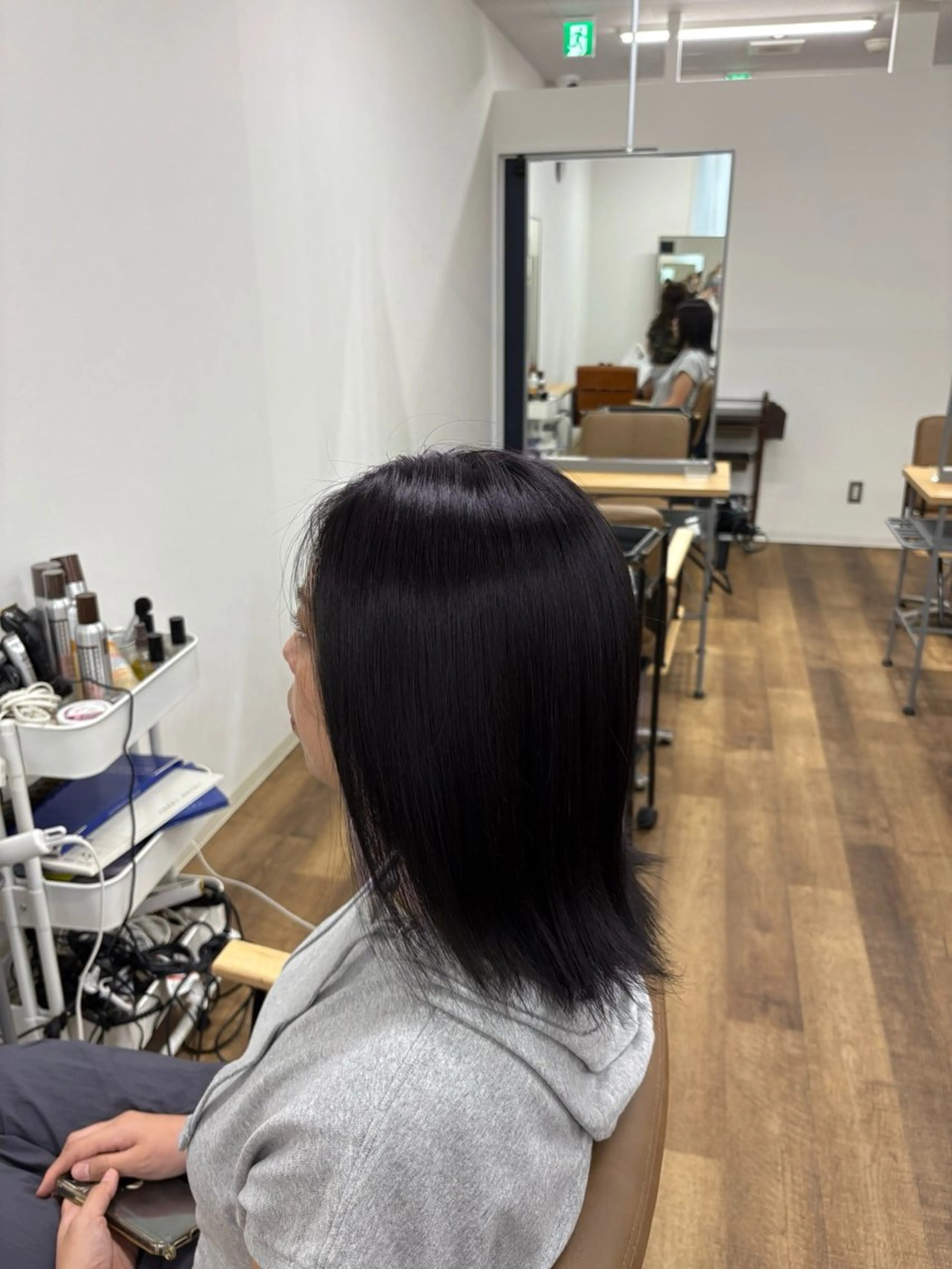 ミディアム カラー ディープラベンダー ラベンダーカラー miki-YUCCA -"モデル様募集中"のヘアスタイル