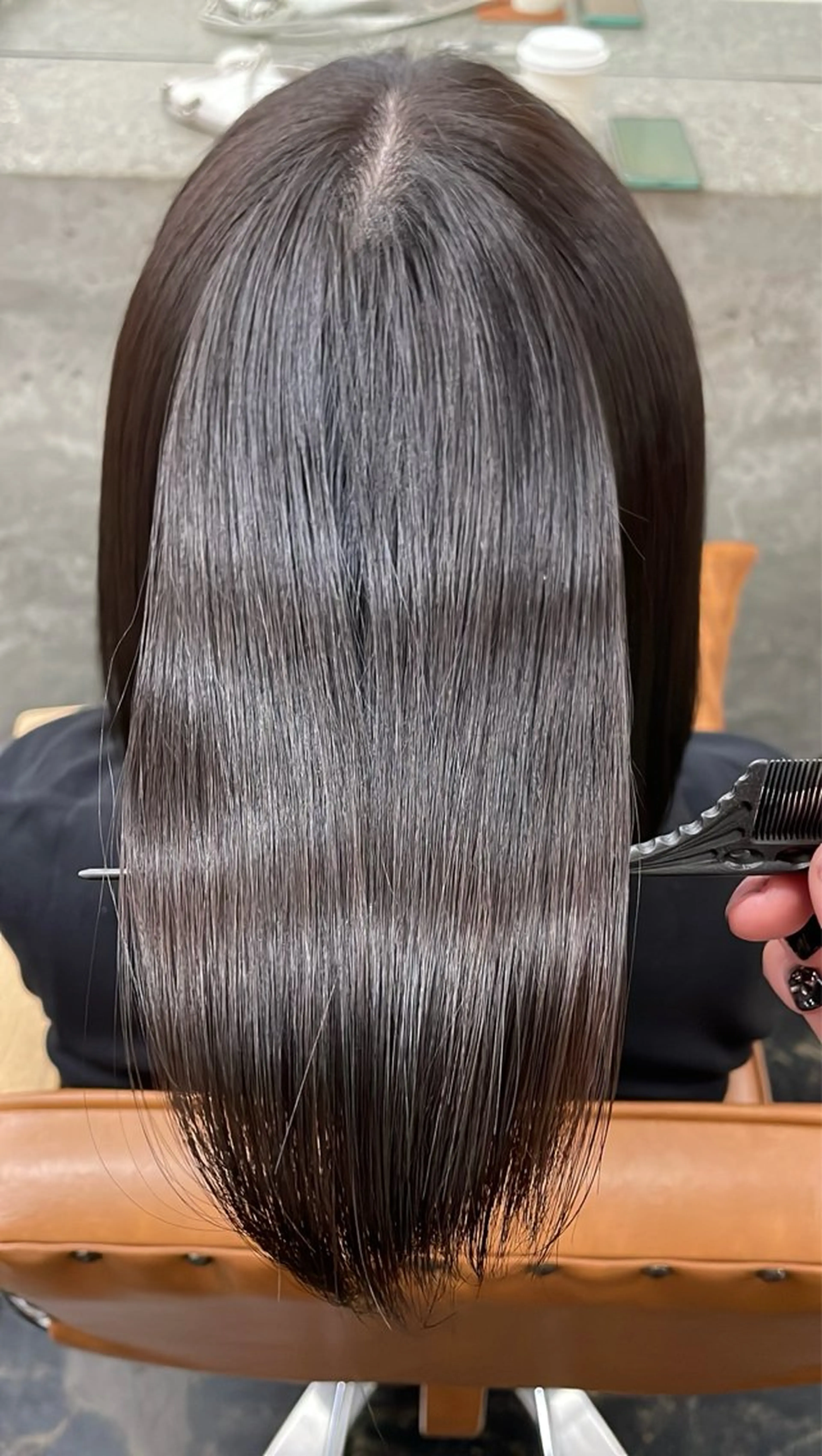 ミディアム カラー ヘアカラー ✨️パーマ✨ たなかひろとのヘアスタイル
