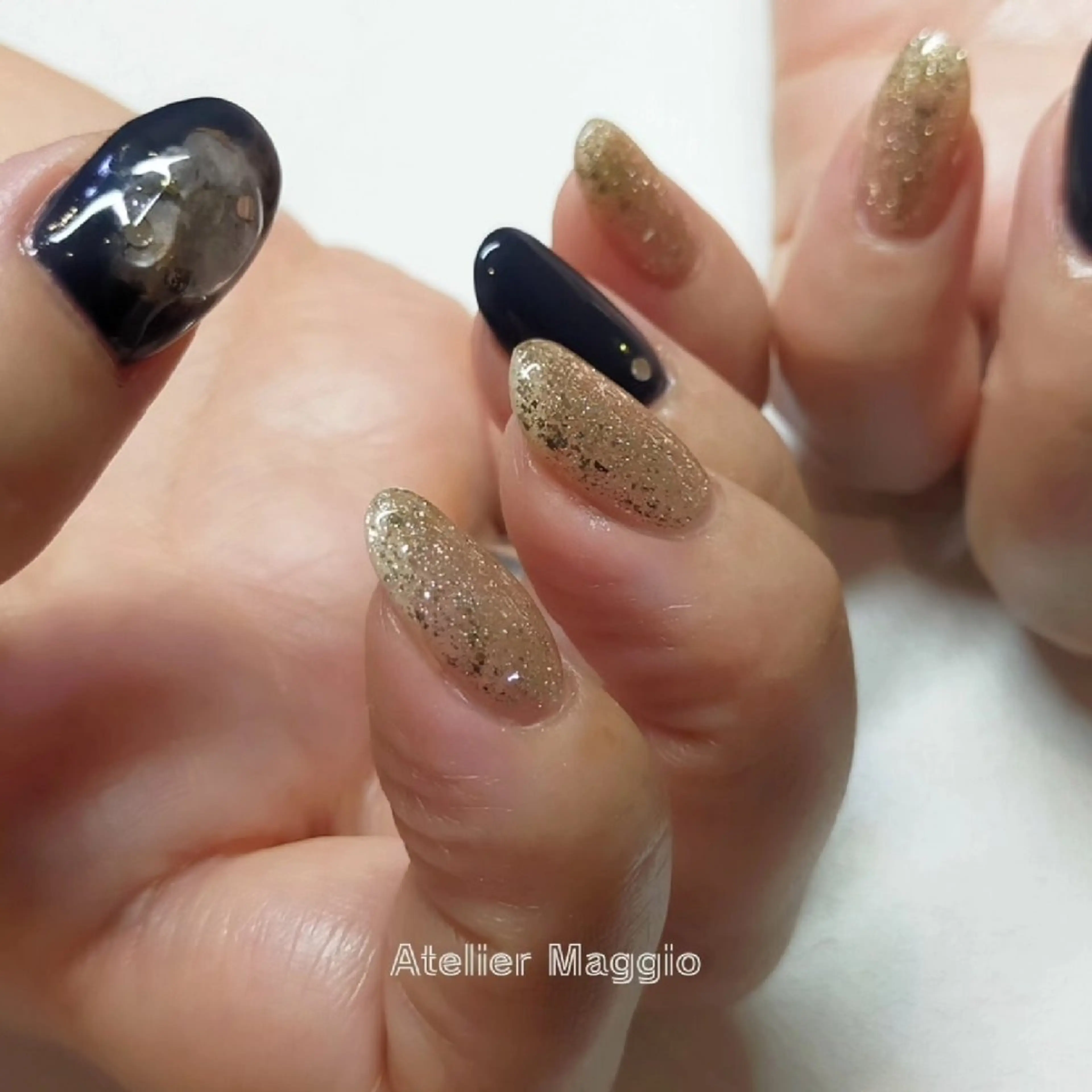 ネイル ぷっくりネイル アトリエマッジョ madokaのネイルデザイン