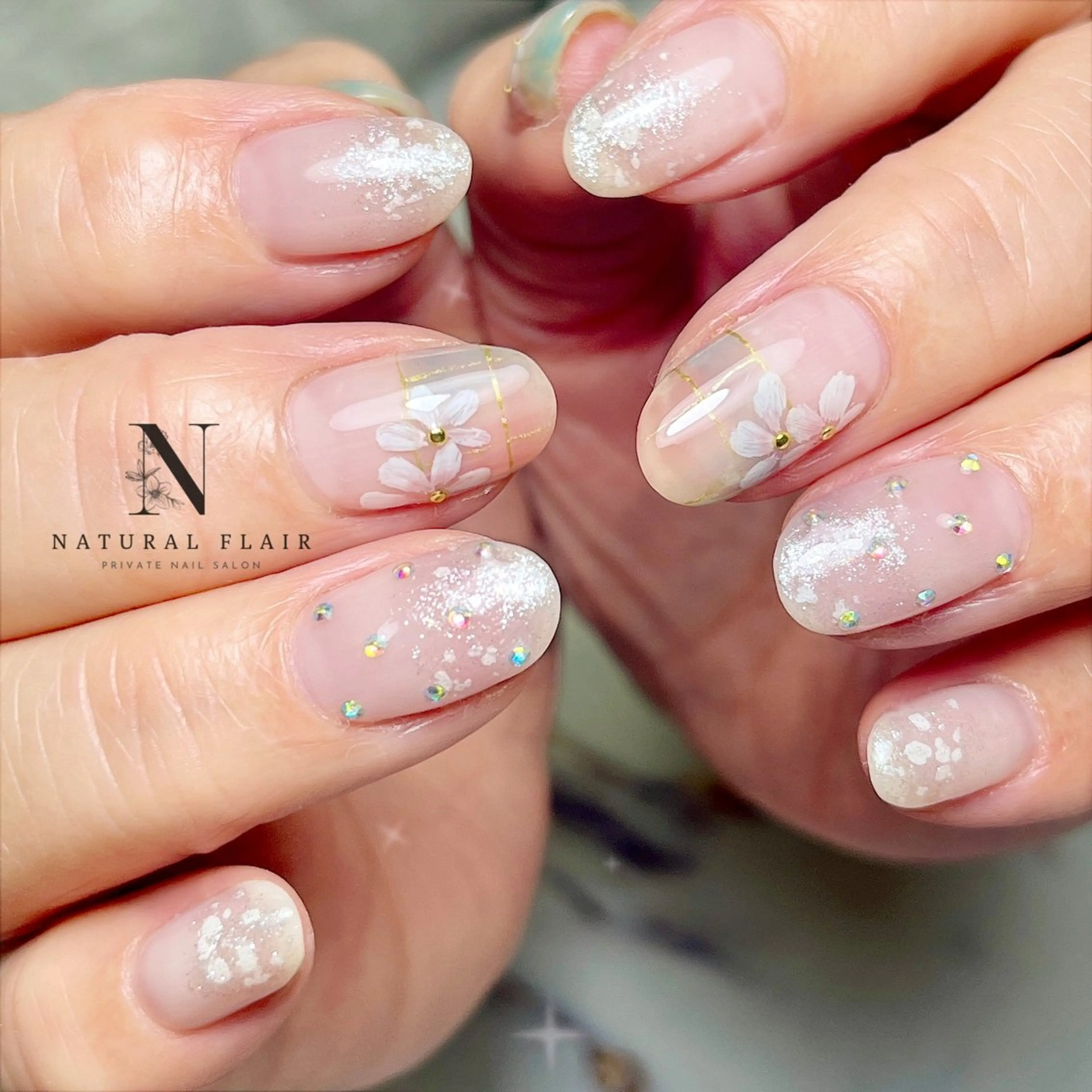 ネイル ハンドネイル natural flairのネイルデザイン