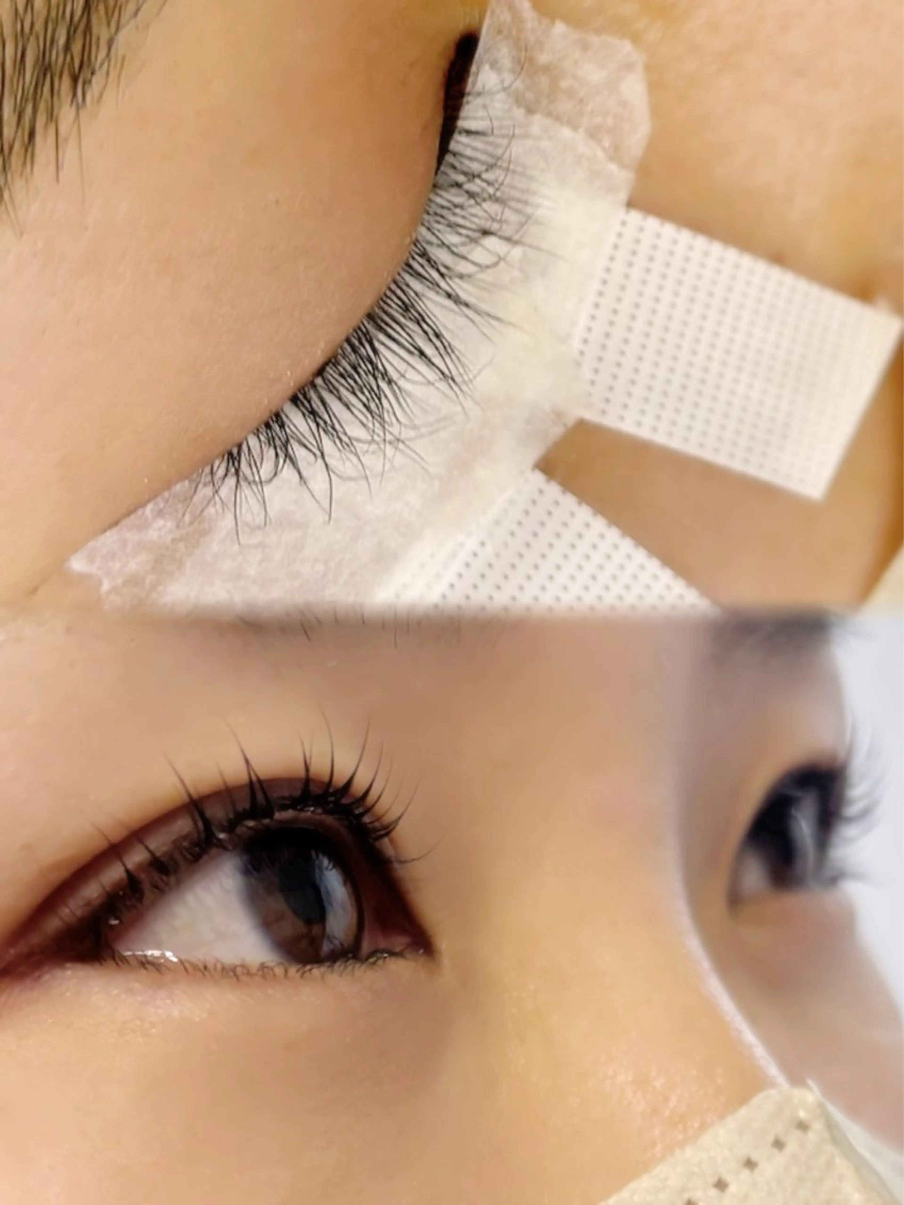 マツエク・マツパ 束感まつ毛 韓国風マツエク 一重×まつ毛パーマ マツパ Ento nail&eyeのマツエク・マツパデザイン