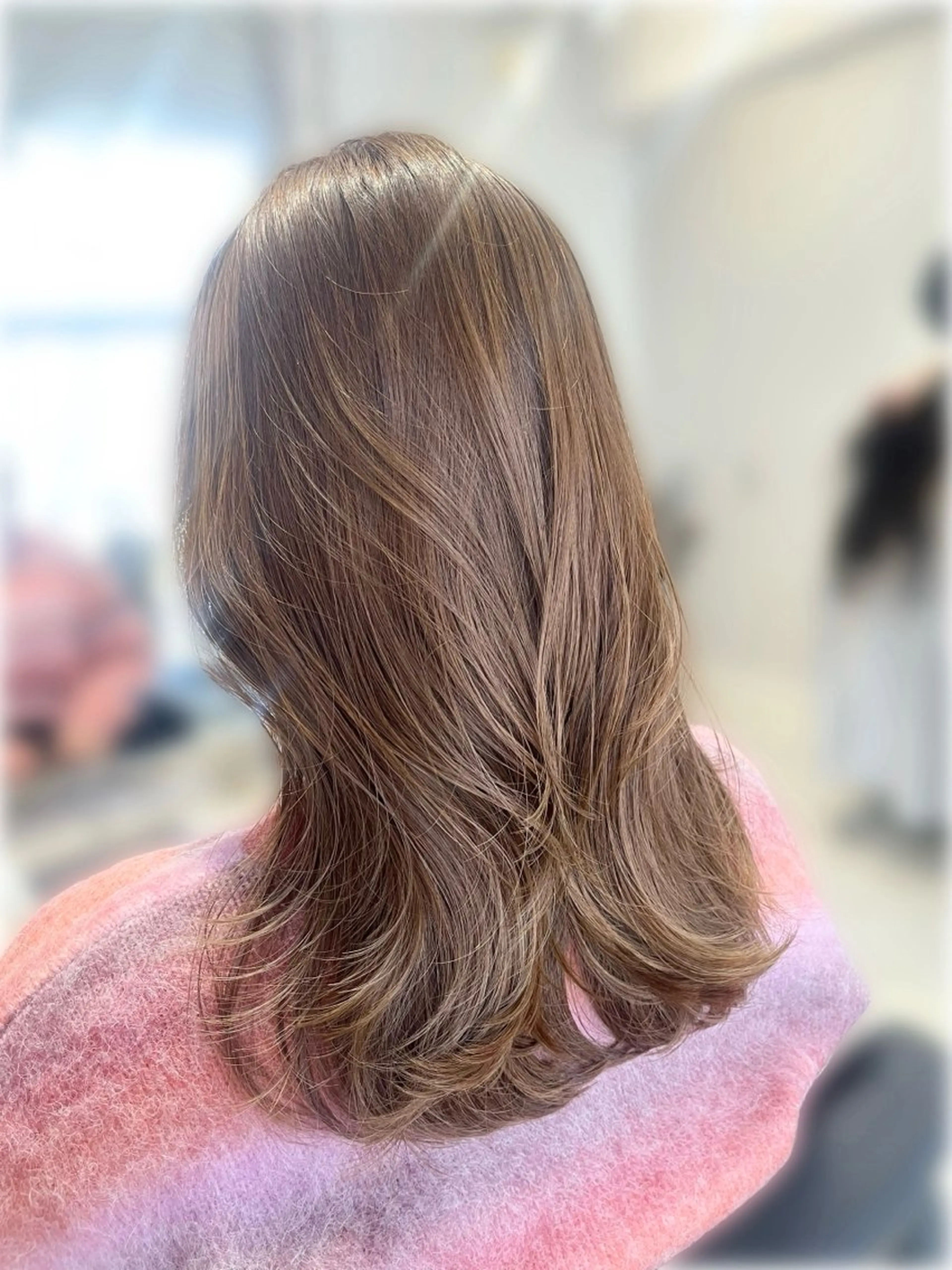 大人のこっそりカラー+カット🫧の写真