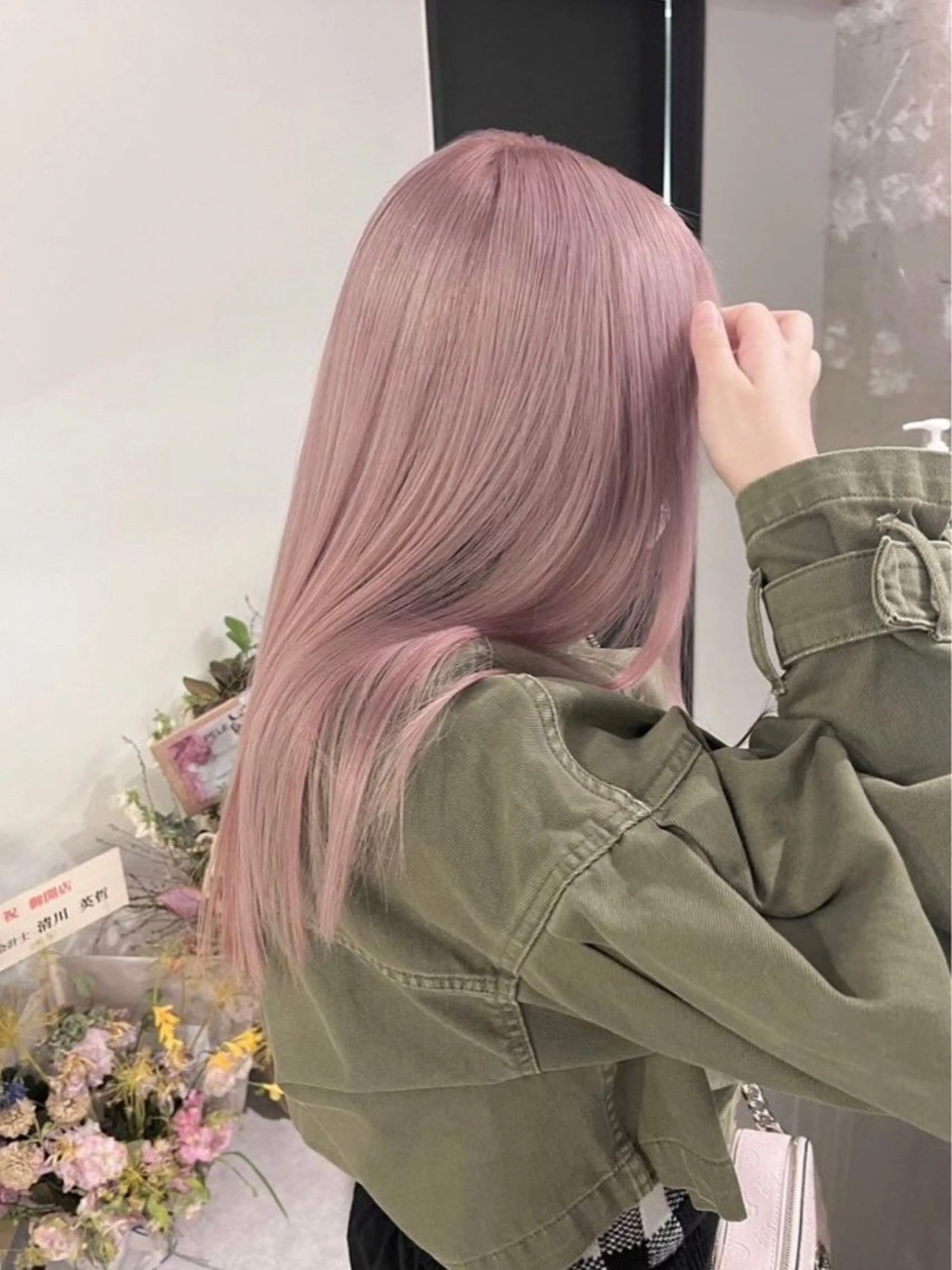 ロング カラー shuse /艶カラー  栄のヘアスタイル