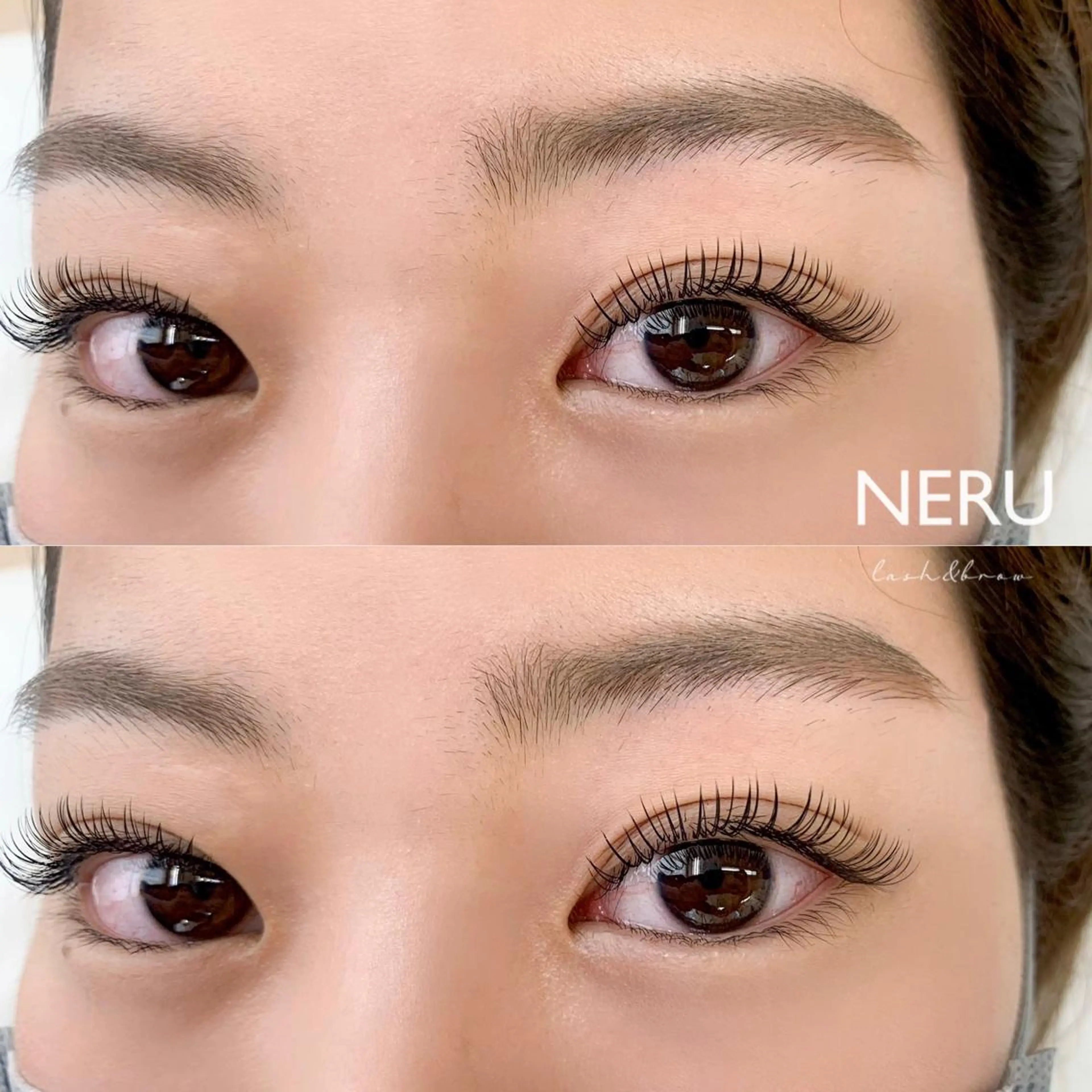 マツエク・マツパ NERU  lash&brow所属・鈴木 音瑠のマツエク・マツパデザイン
