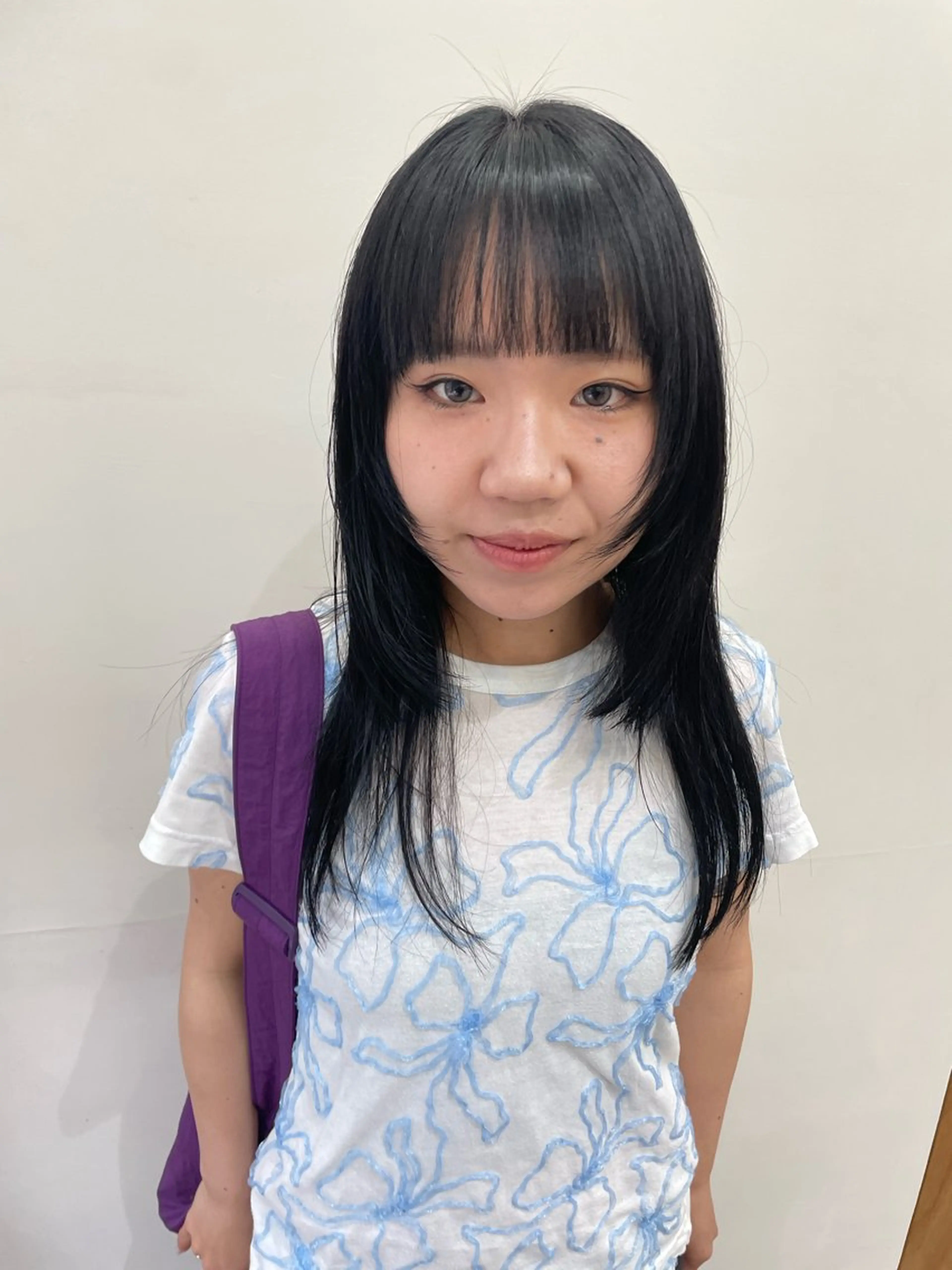 ミディアム カラー パーマ ヘアアレンジ メンズ レイヤーカット ストレートパーマ tatsumi/ボブ ウルフ/レイヤーのヘアスタイル