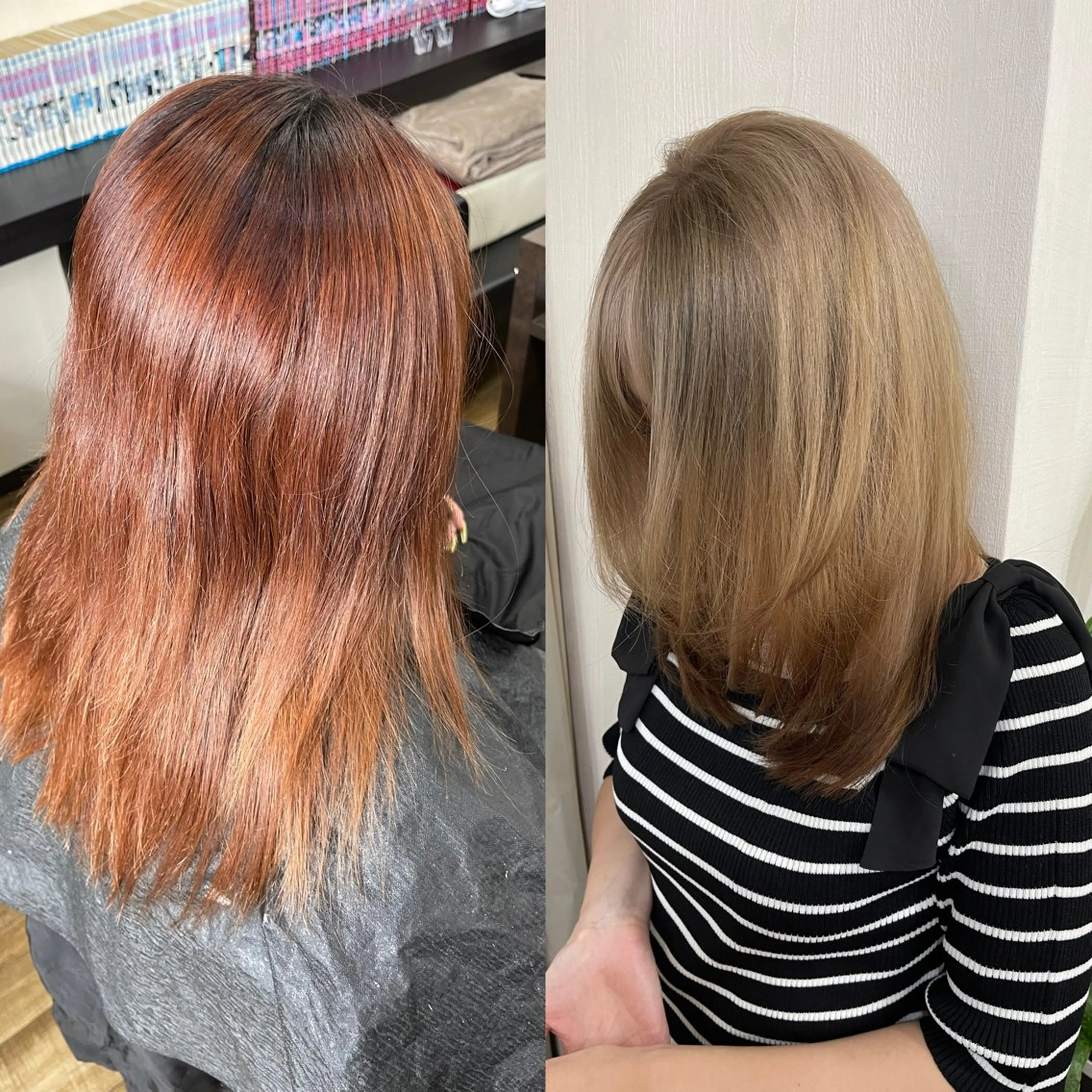 ミディアム カラー ヘアカラー ANDIAMO SAKAE✩楓のヘアスタイル