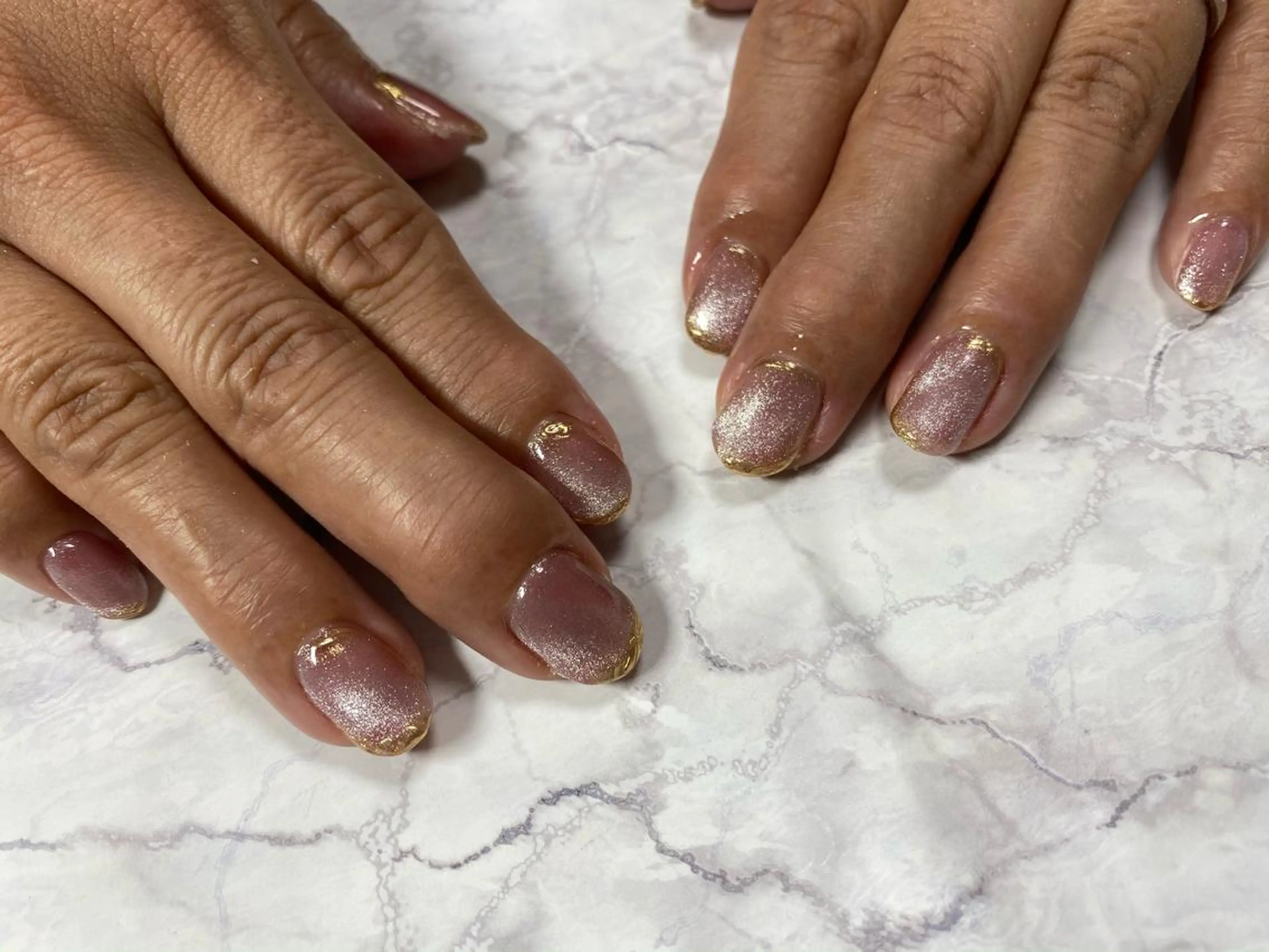 ネイル ハンドネイル Mana‪ ‪·͜· ❤︎‬のネイルデザイン