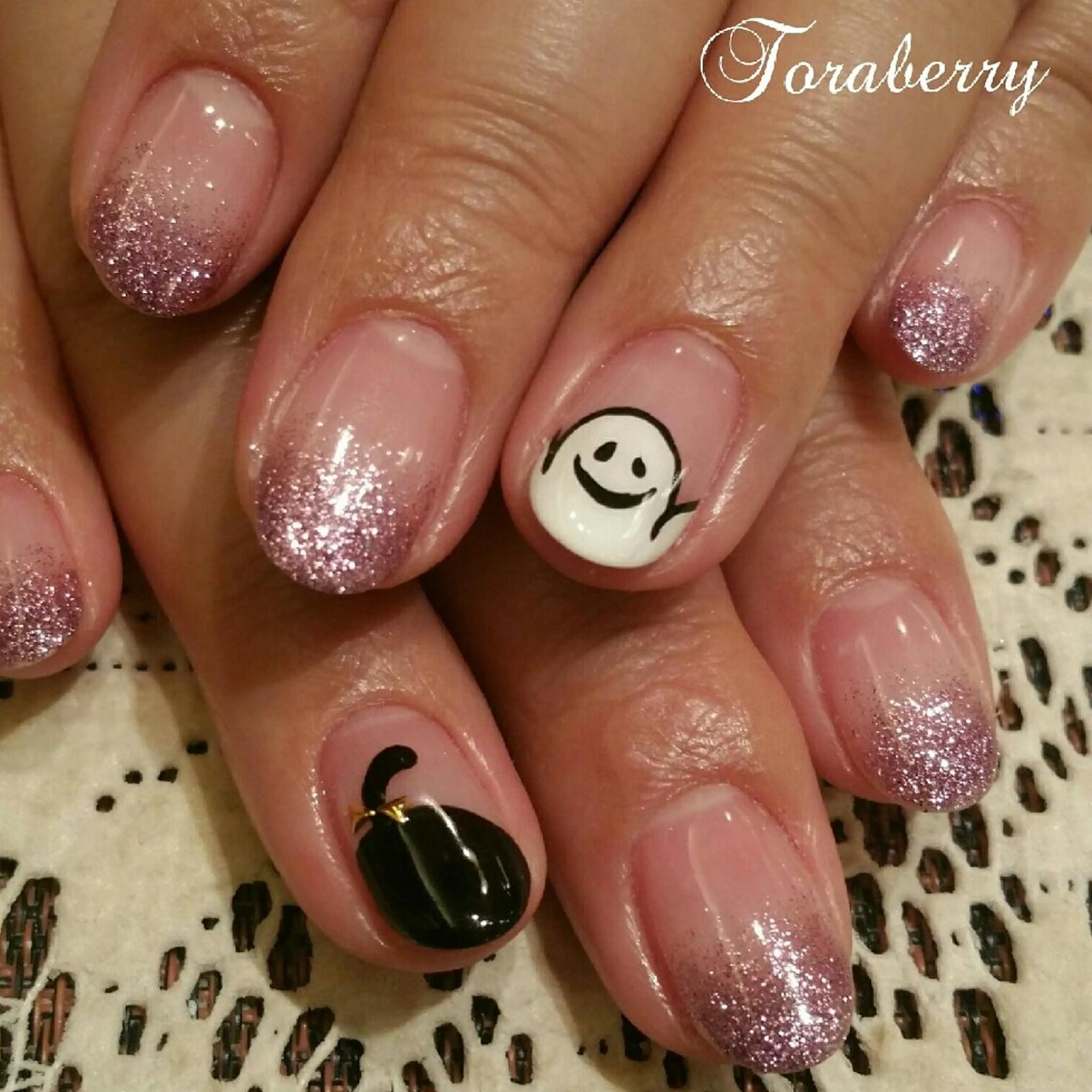 ネイル ハロウィン ハンドネイル ネイリスト なつみのネイルデザイン