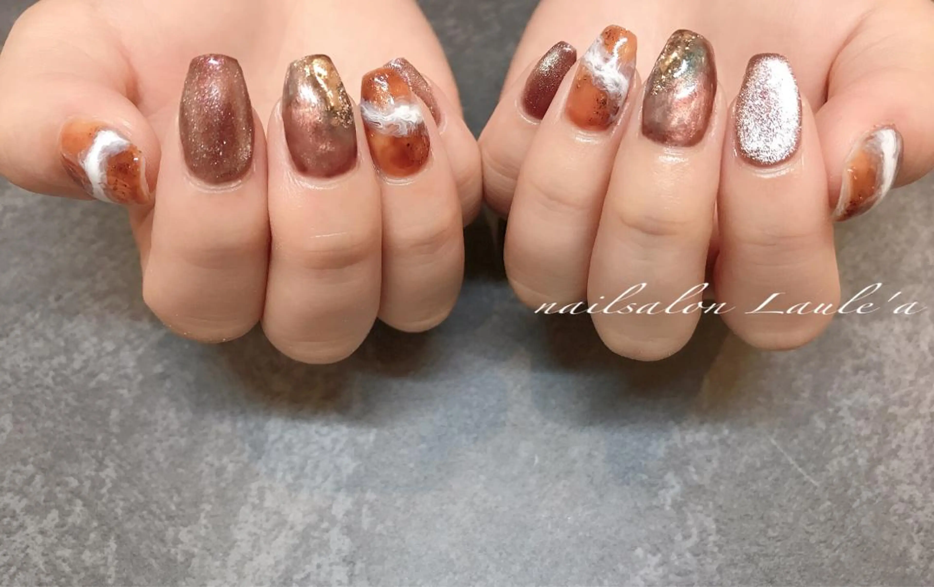 ネイル nailsalon Laule'aのネイルデザイン