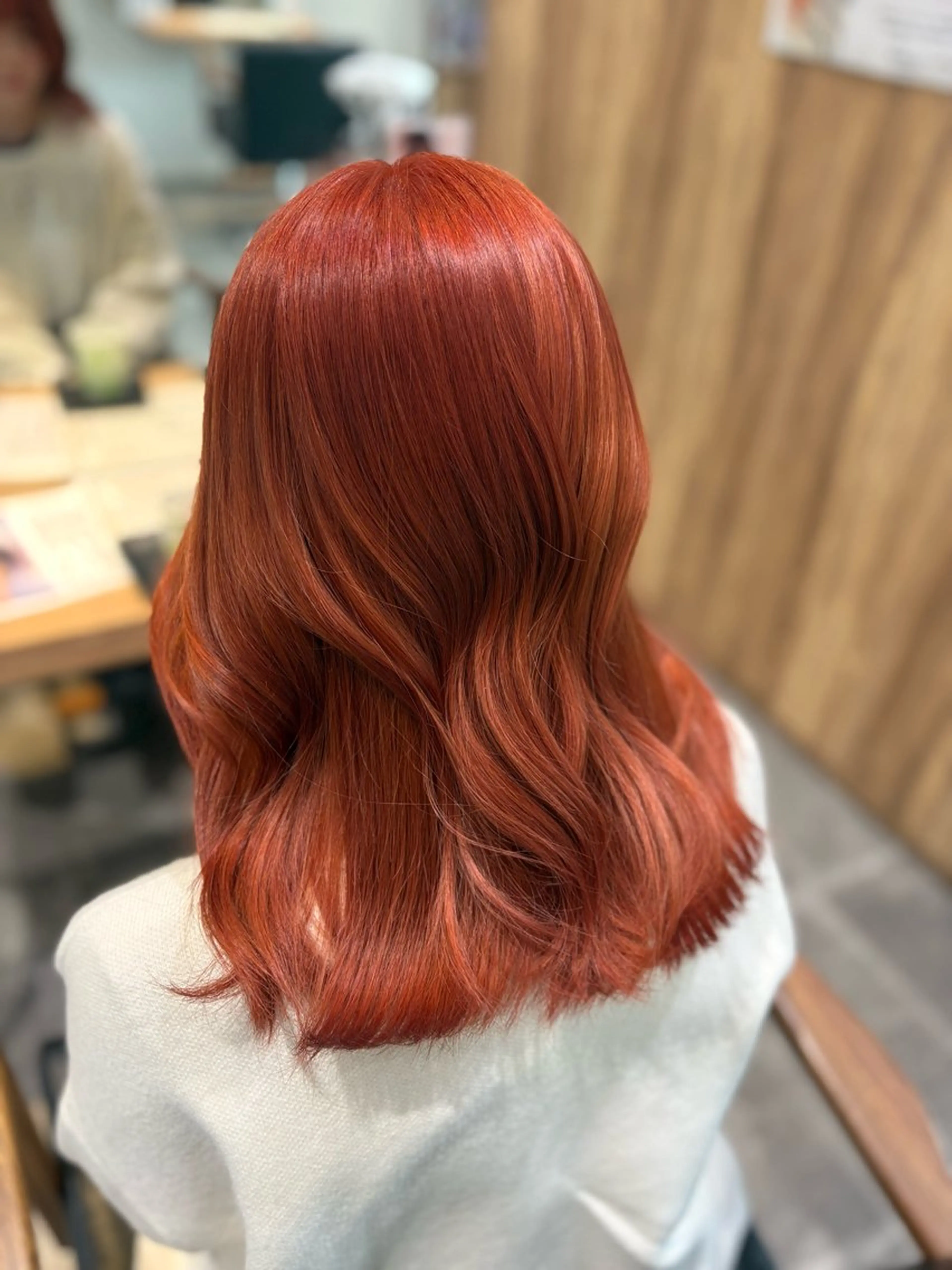 ミディアム ヘアカラー トリートメント AVANCE泉大津店 加茂瑞希のヘアスタイル