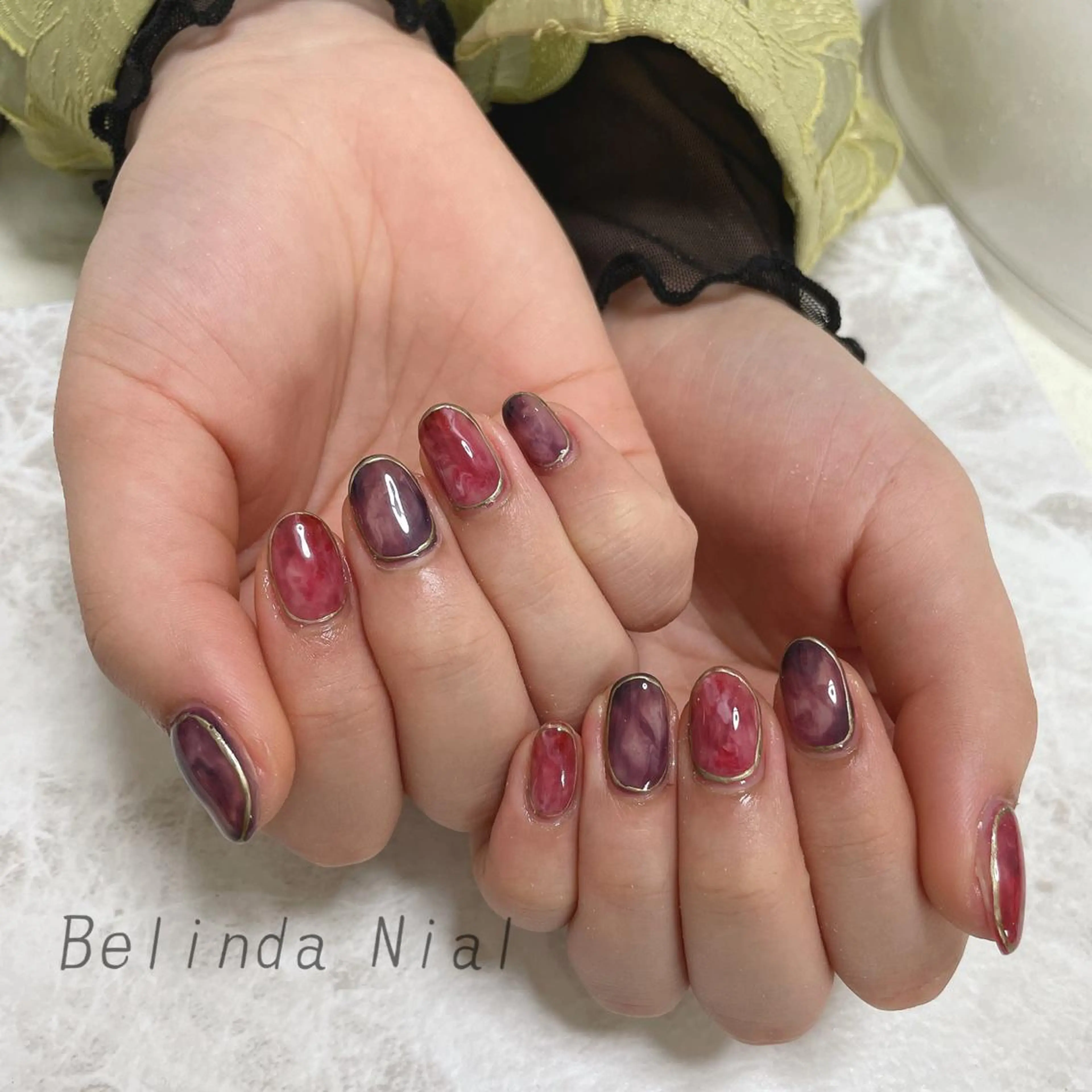 ネイル ハンドネイル フットネイル 竹本 愛のネイルデザイン